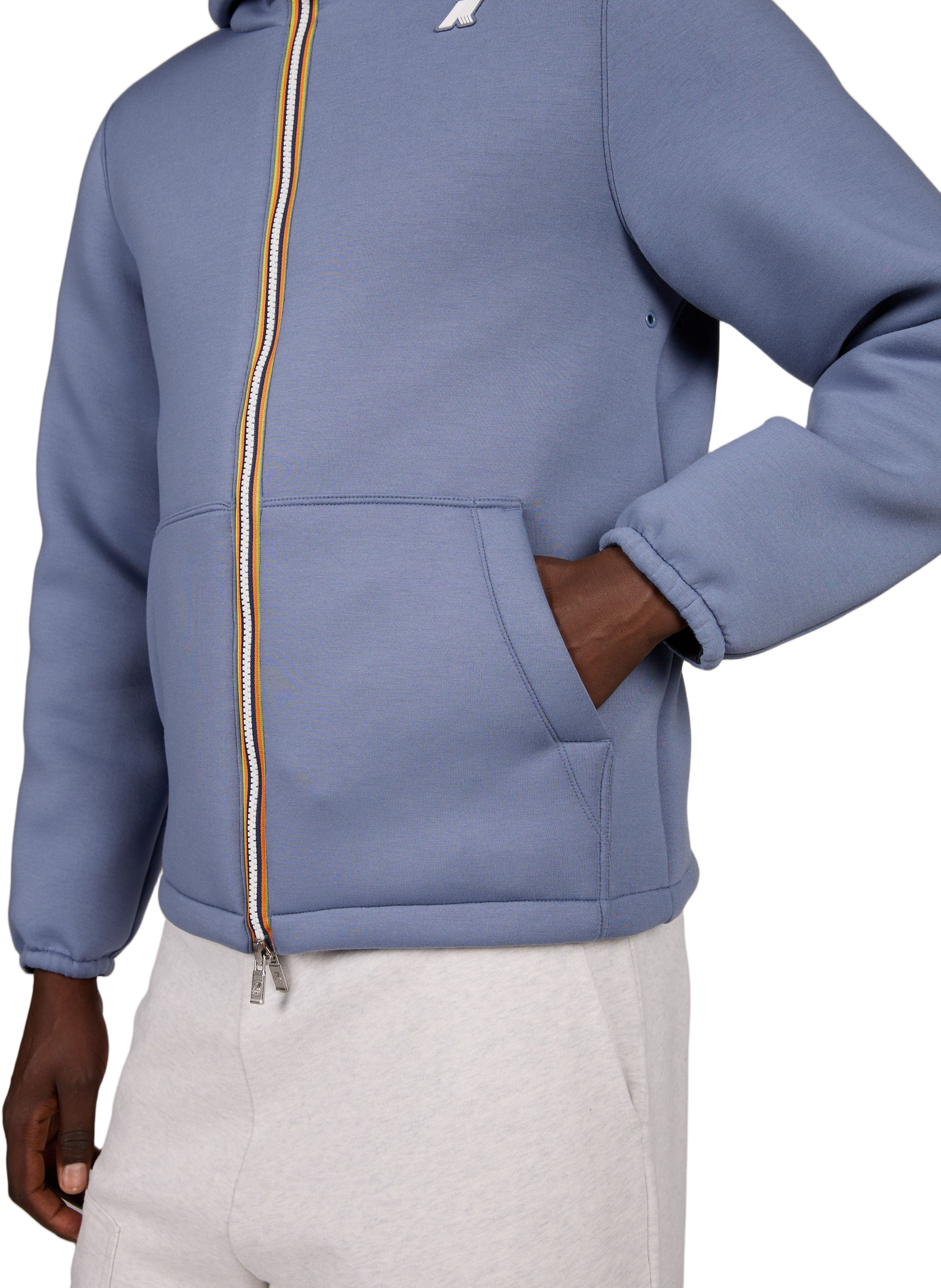 High-neck sweatshirt K-WAY Blue