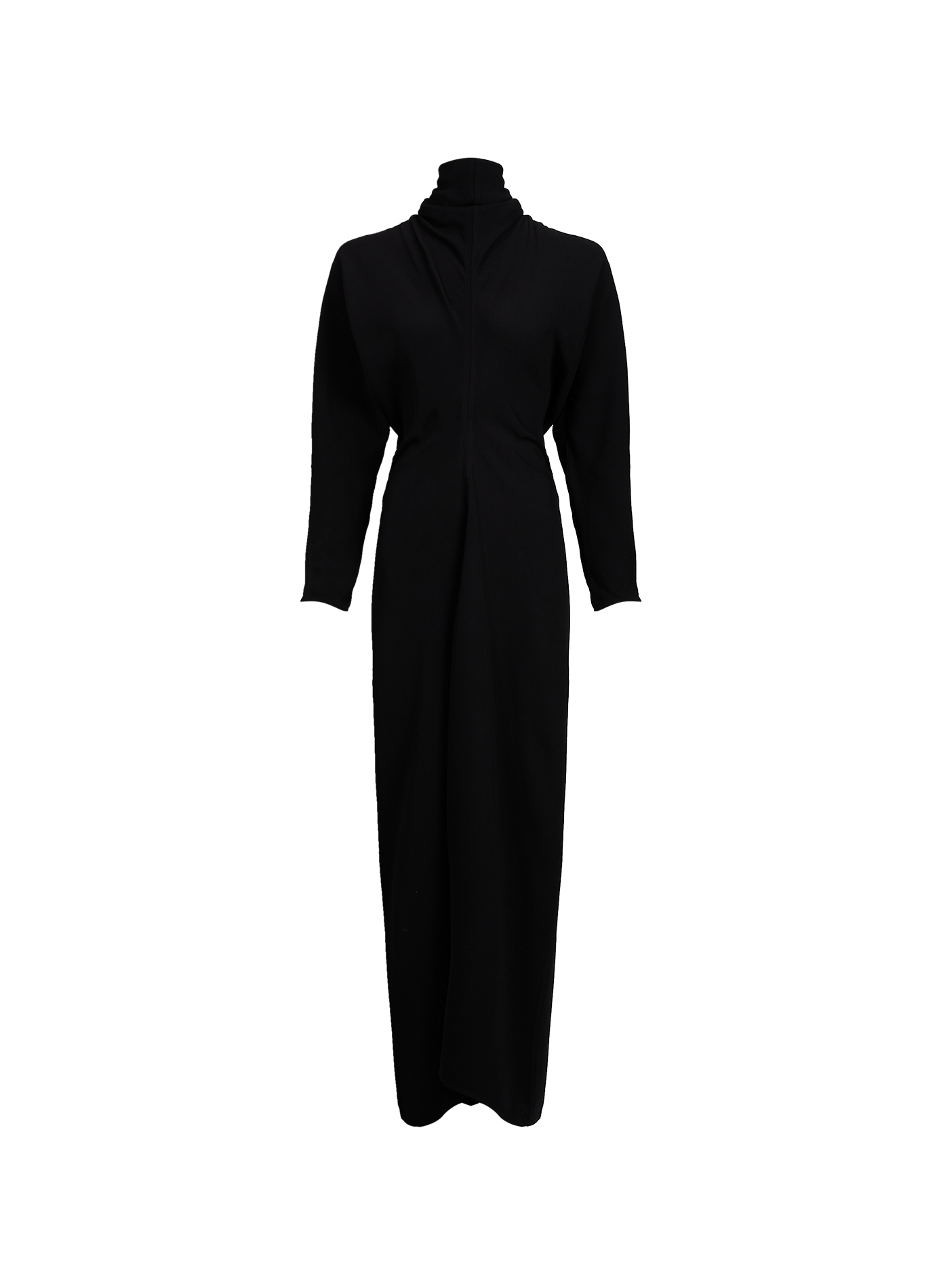 Robe longue à nouer  TOTEME Noir