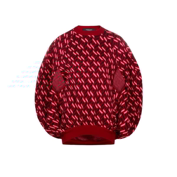 Pull ballon avec ouvertures bras