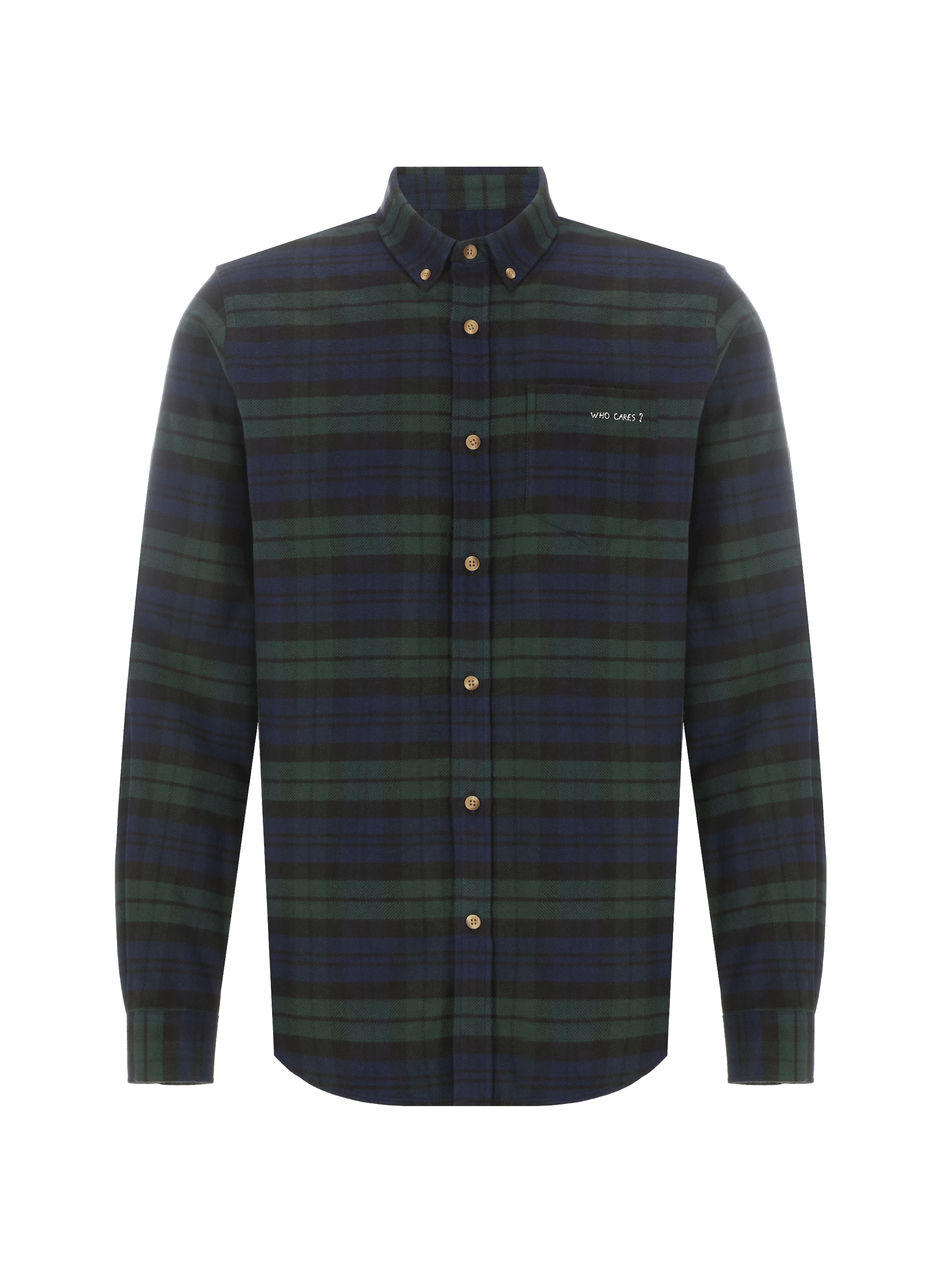 Chemise à carreaux Who cares
