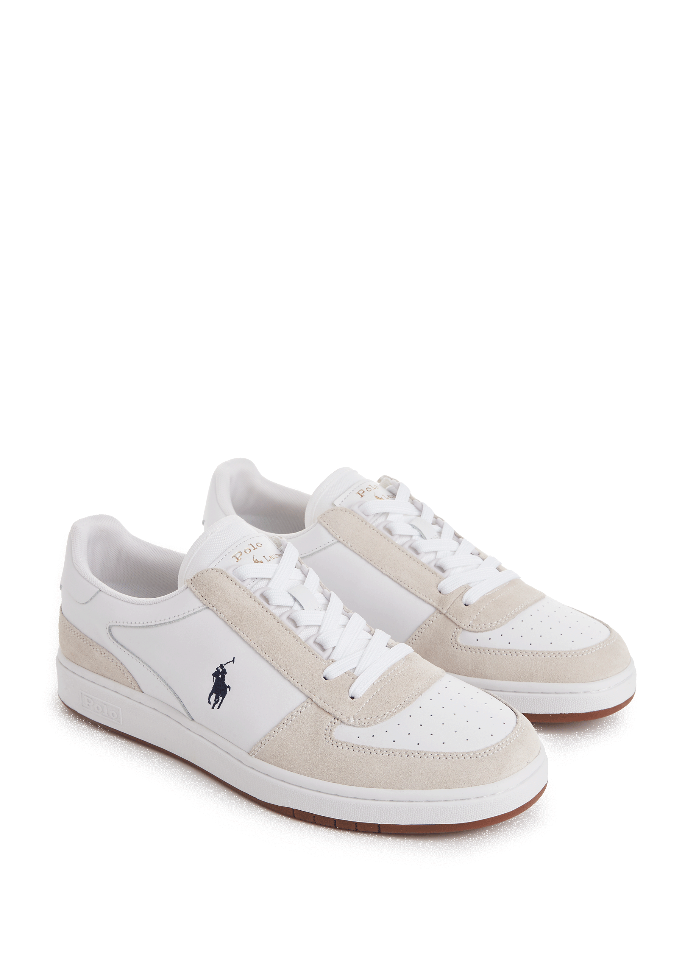 Leather sneakers POLO RALPH LAUREN White