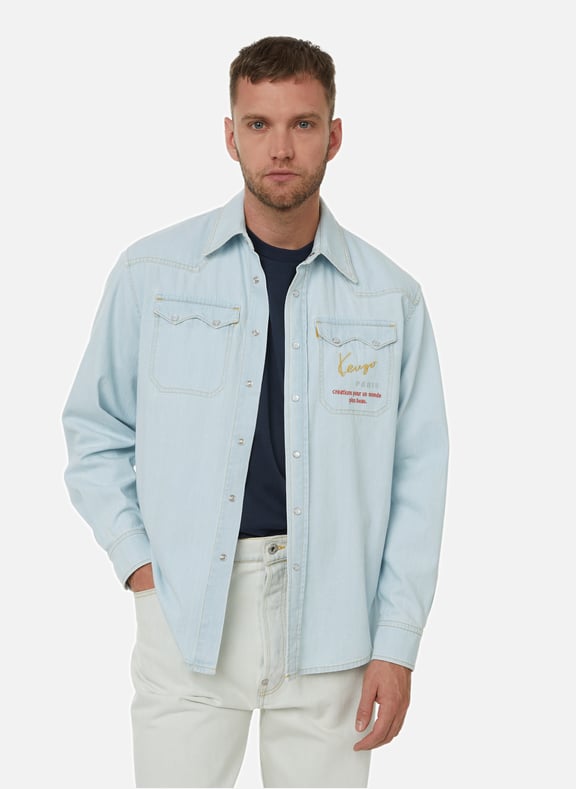 Kenzo denim shirt deals