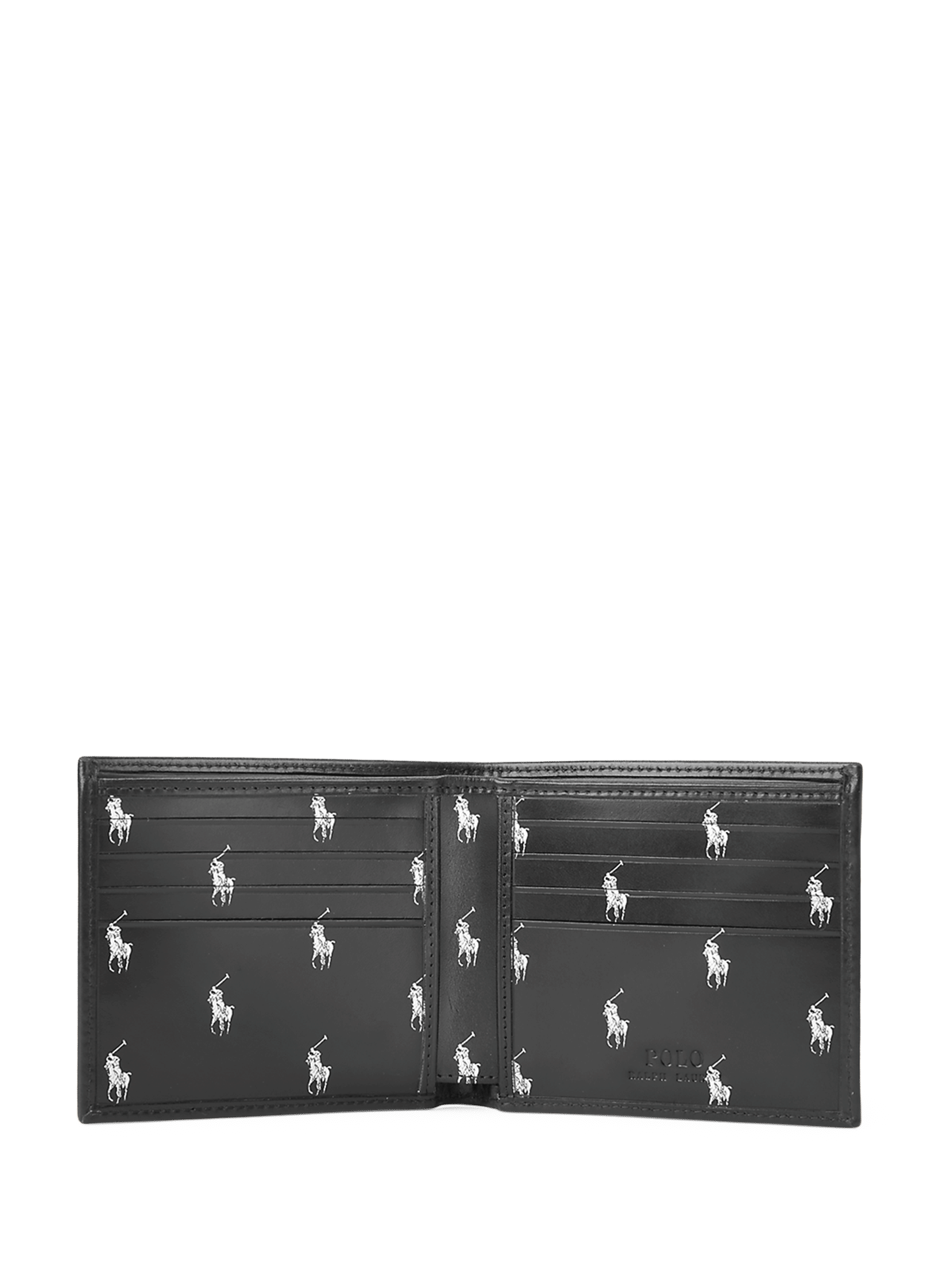 Portefeuilles en cuir POLO RALPH LAUREN Noir