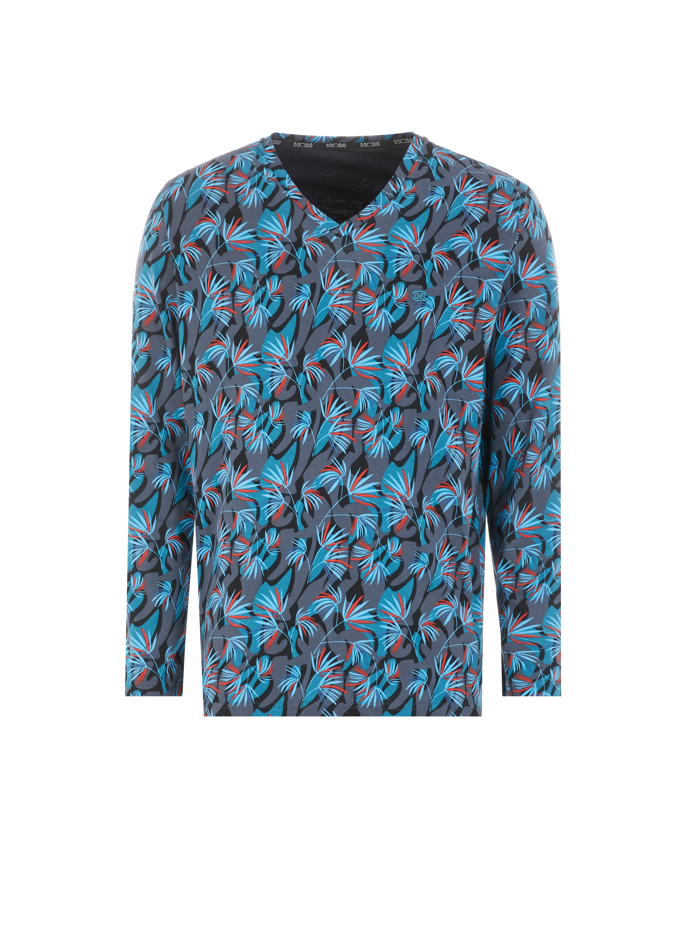 Ensemble de pyjama Modal confort en coton HOM Bleu