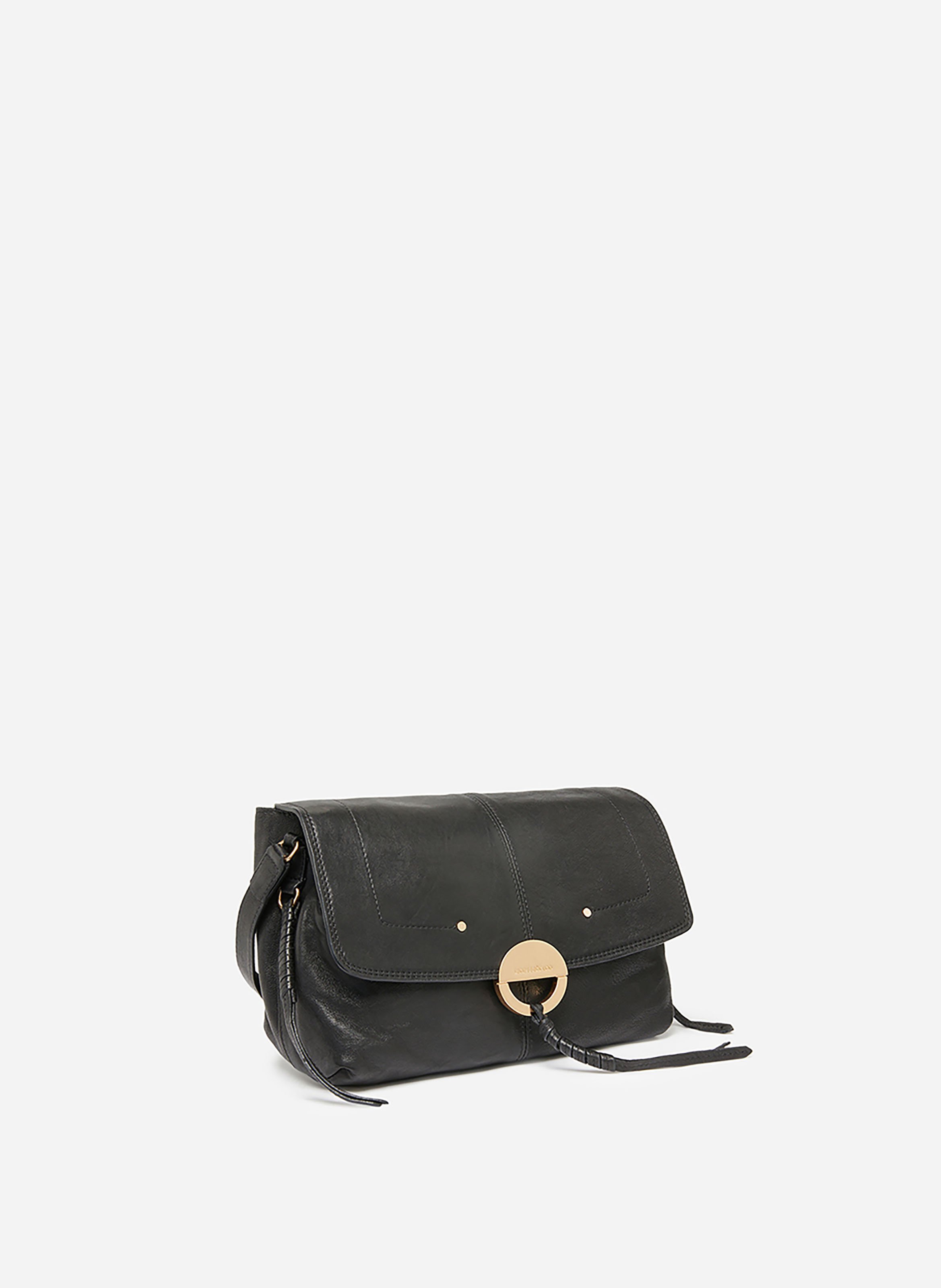 Grand sac othilia en cuir VANESSA BRUNO Noir