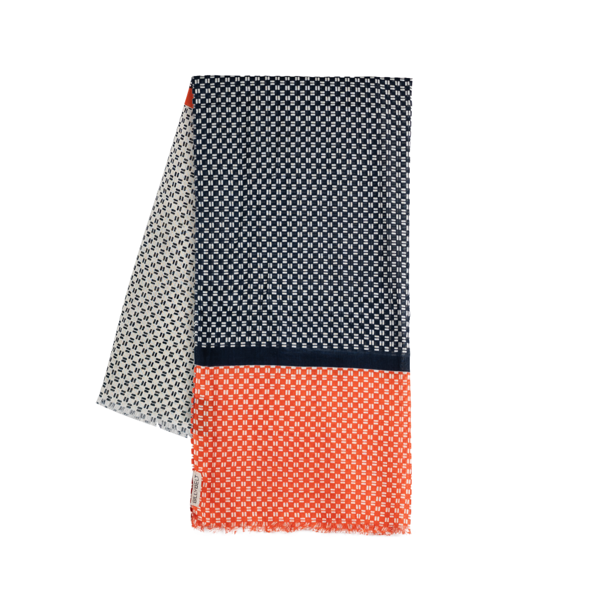 Foulard en coton biologique BILLYBELT Bleu