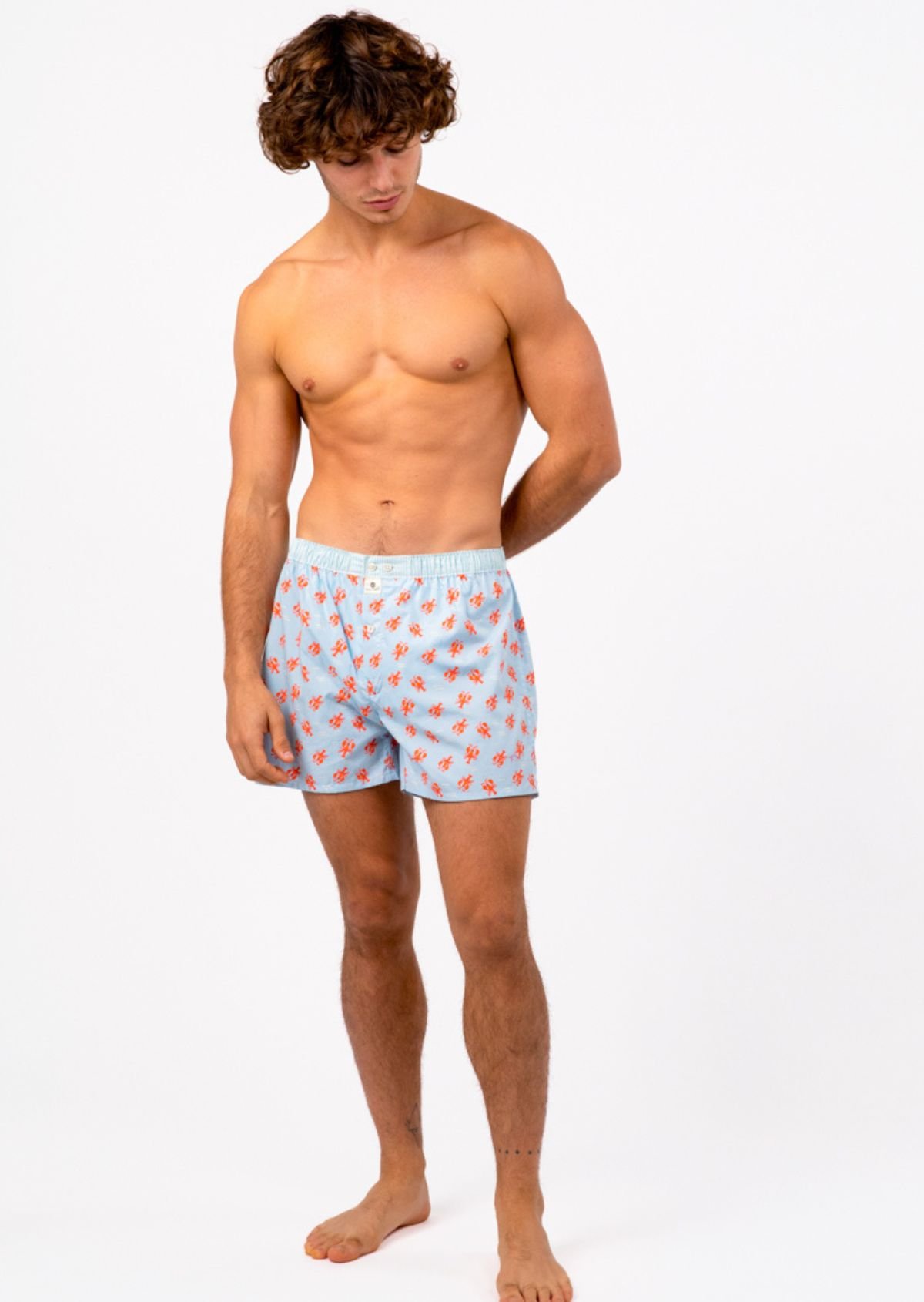 Caleçon en coton biologique BILLYBELT Bleu