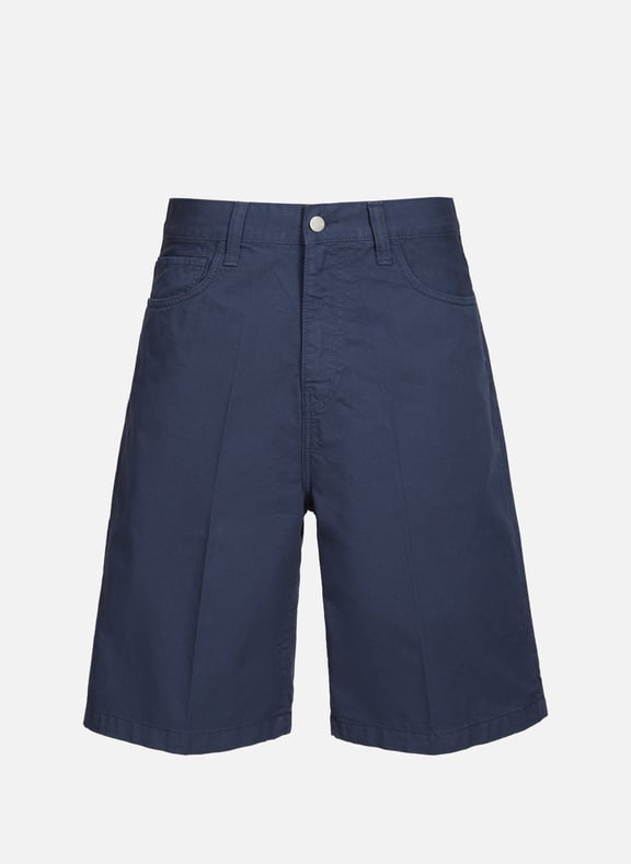 Short Landon en coton Bleu by CARHARTT WIP CARHARTT WIP Short Landon en coton Bleu