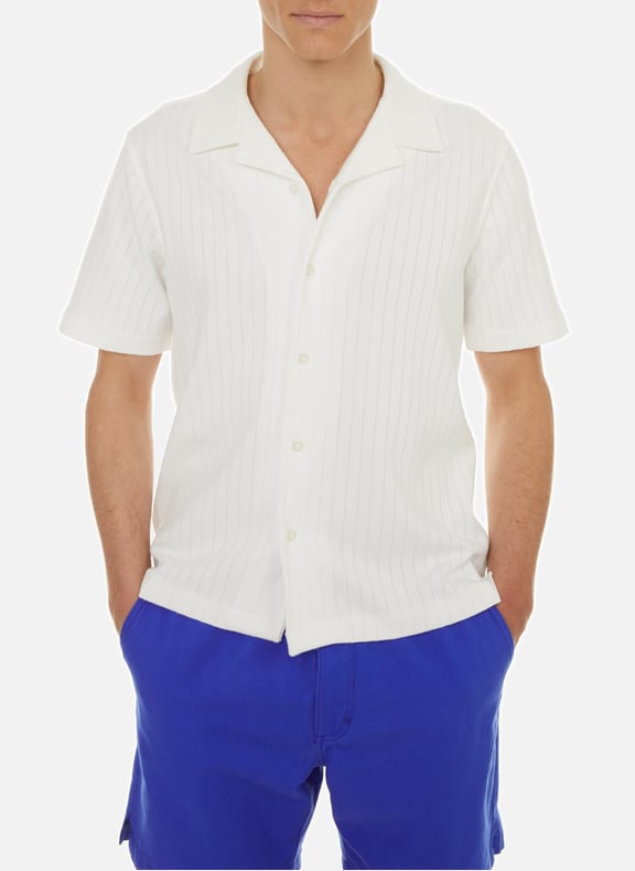 Striped cotton shirt Beige by GUESS GUESS Striped cotton shirt Beige