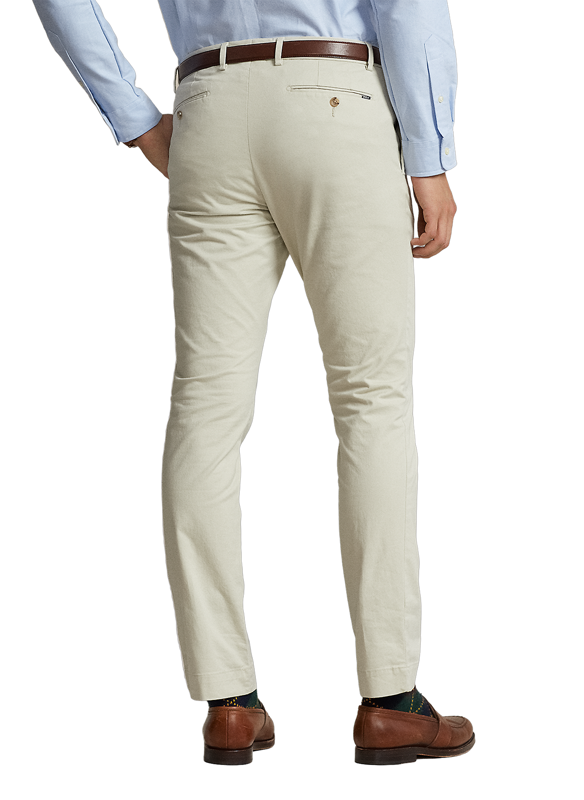 Bedford slim-fit cotton trousers POLO RALPH LAUREN Beige