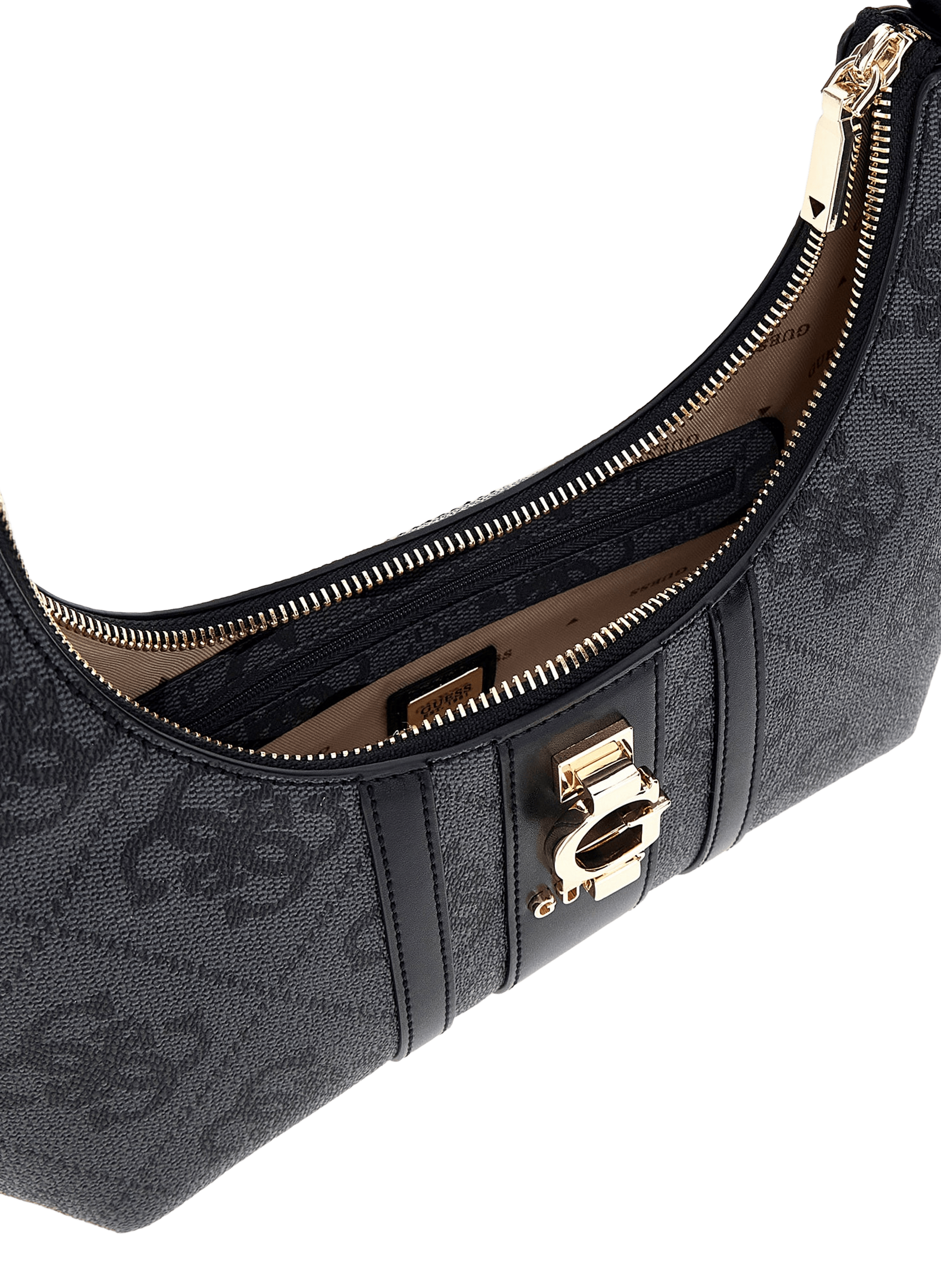 Logo shoulder bag GUESS Grey