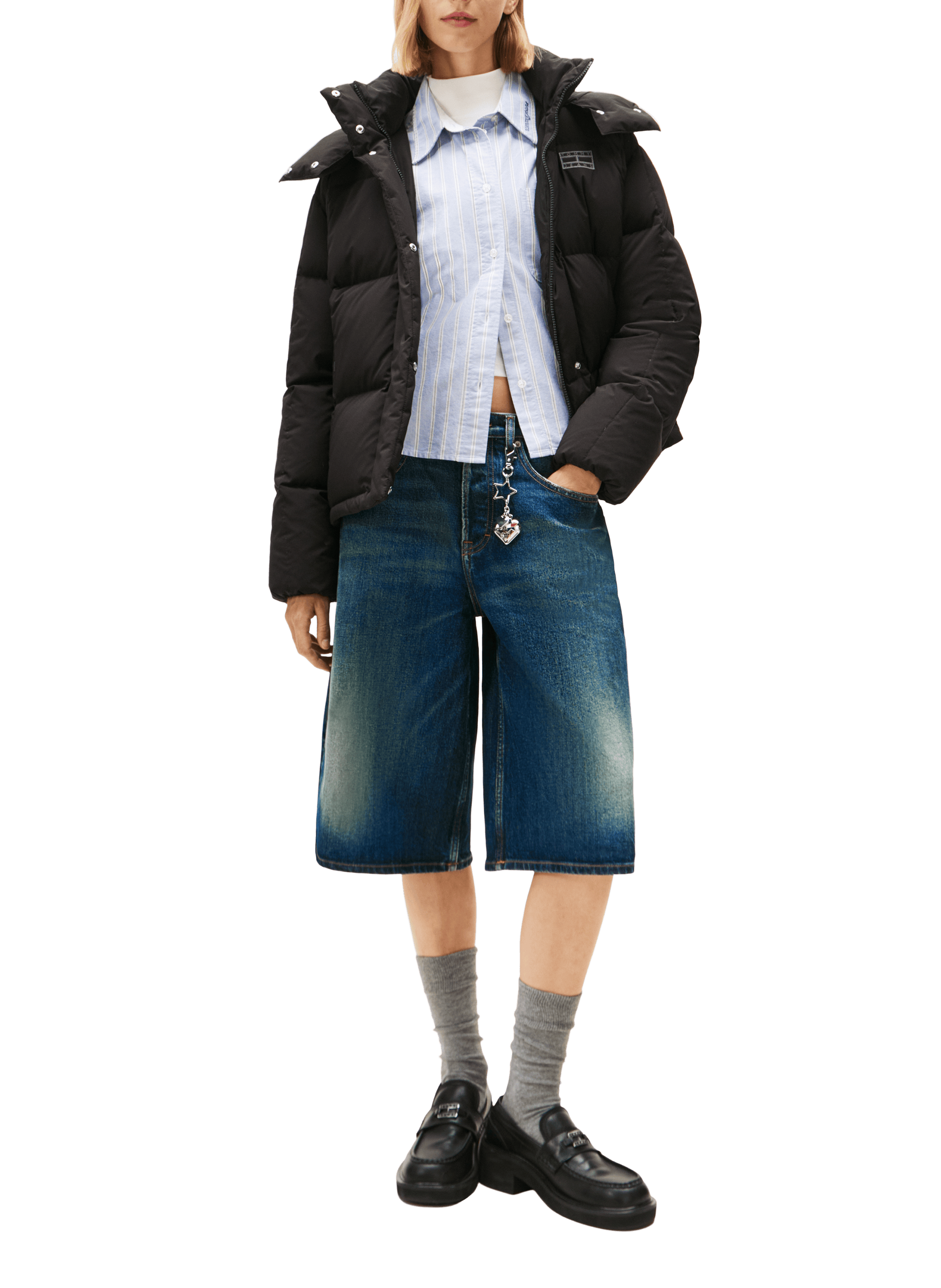 Doudoune Alaska à capuche TOMMY HILFIGER Noir