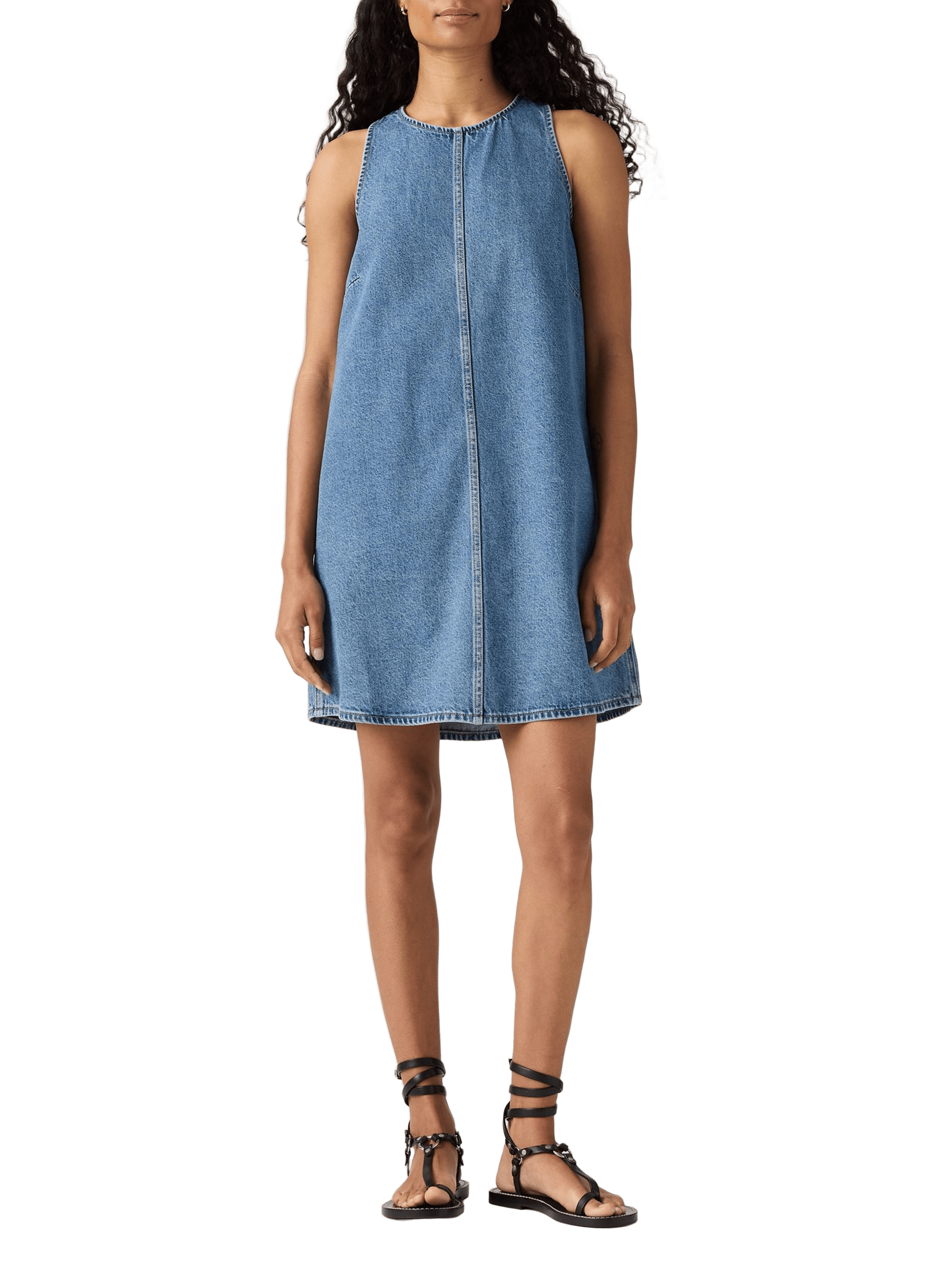 LEVI'S Printed mini dress Blue
