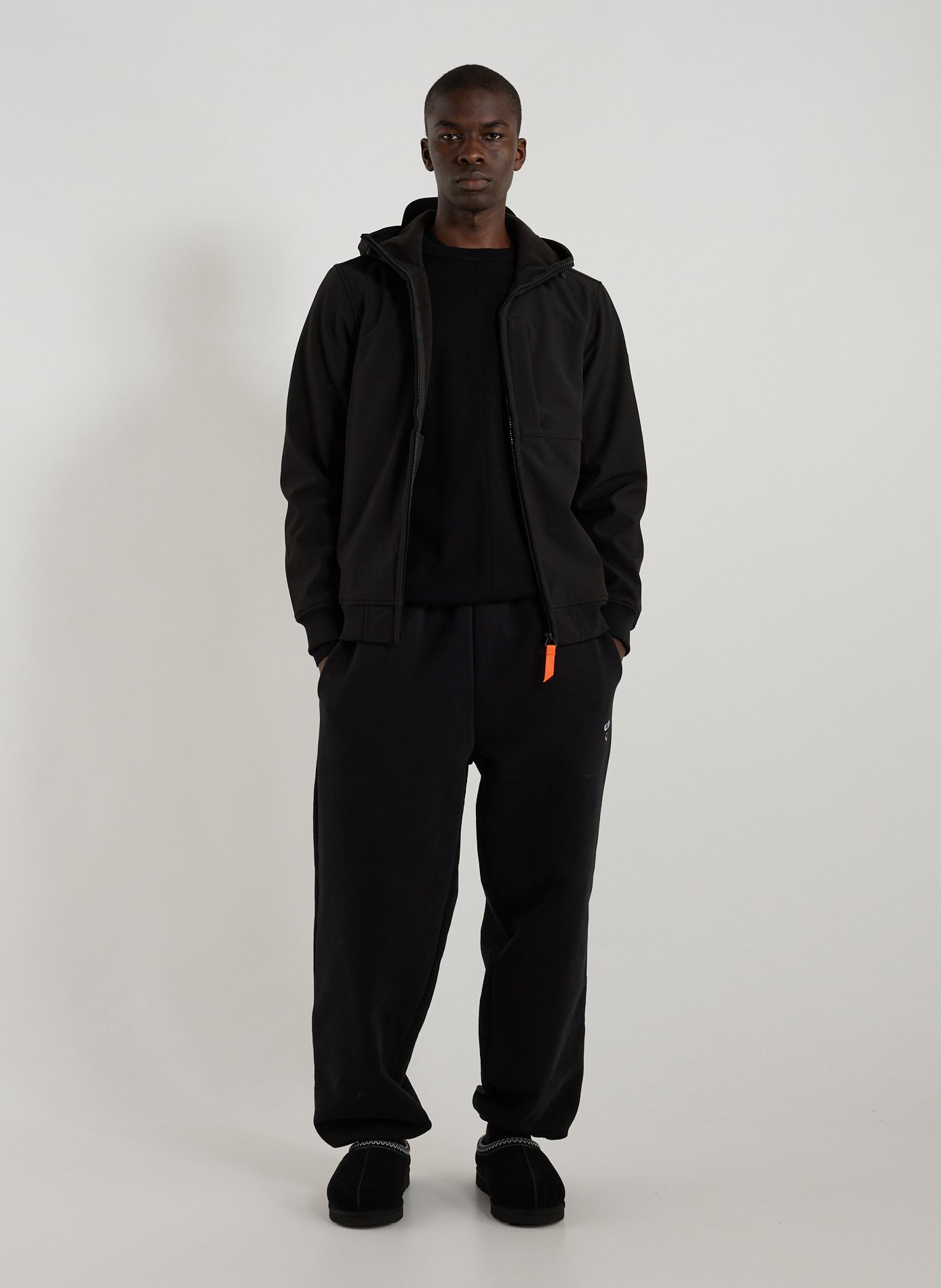 Veste à capuche softshell Rony GERTRUDE ET GASTON Noir