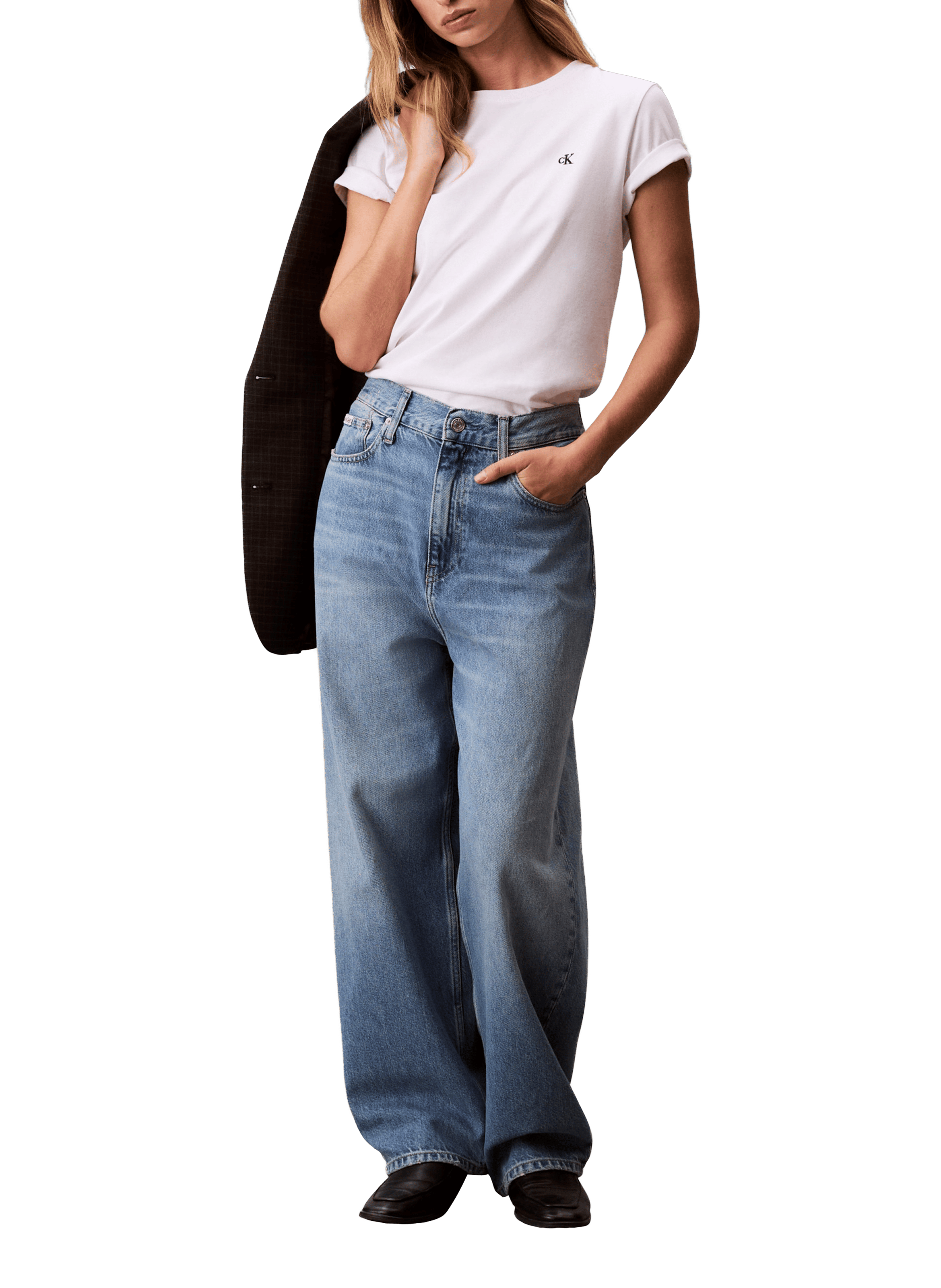 Classic Cotton T-Shirt CALVIN KLEIN White