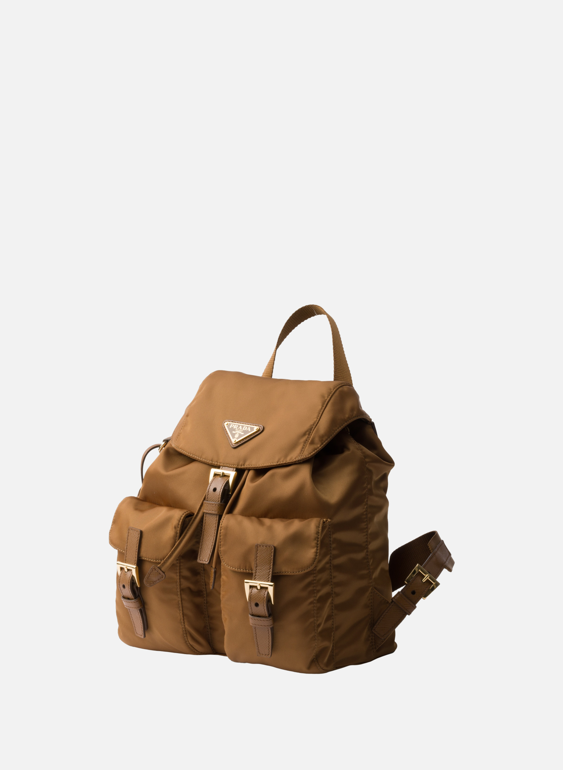 Petit sac à dos prada re-edition 1978 en re-nylon PRADA Marron