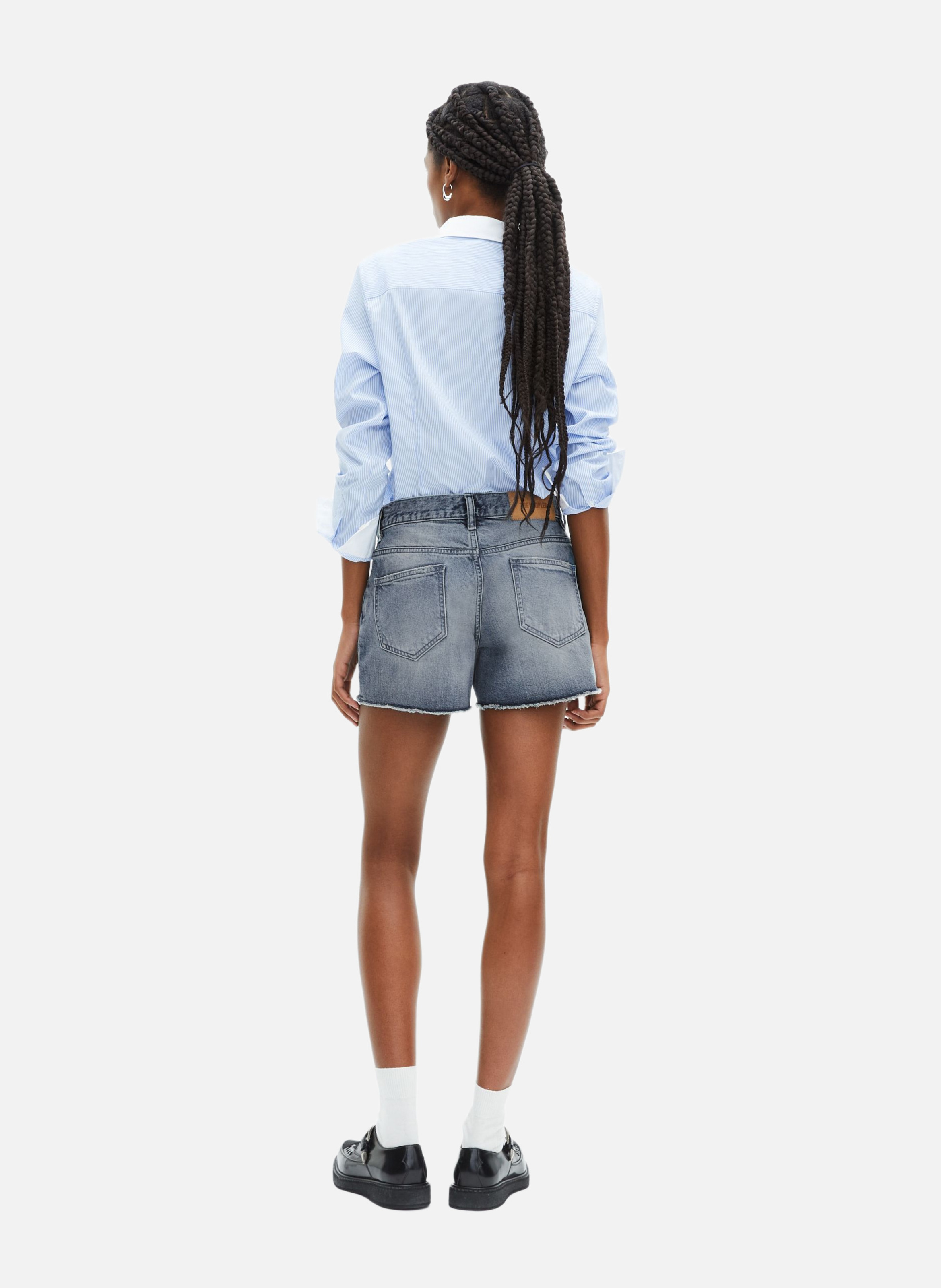 Short en denim THE KOOPLES Bleu