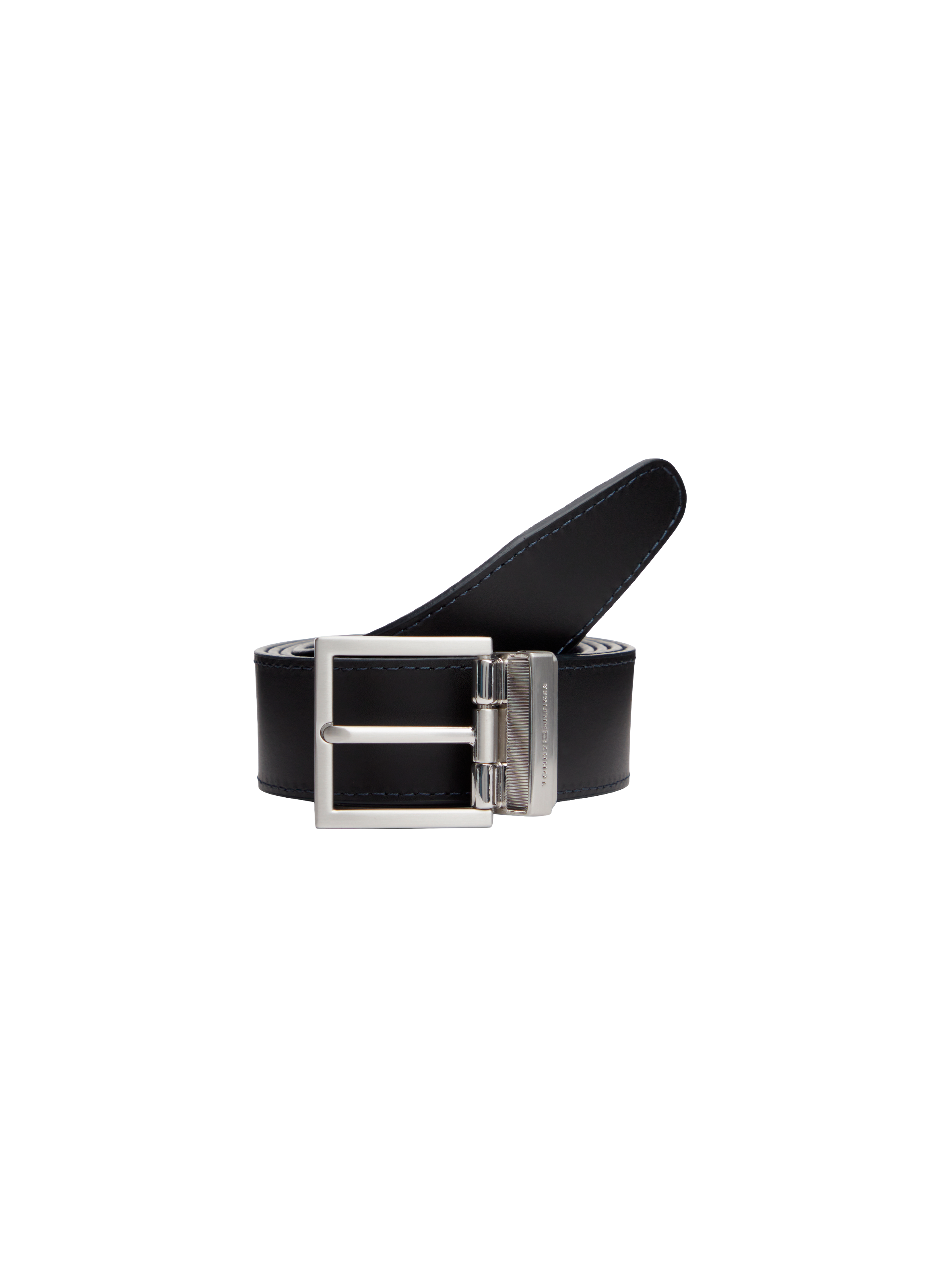 Ceinture en cuir de vache TOMMY HILFIGER Noir