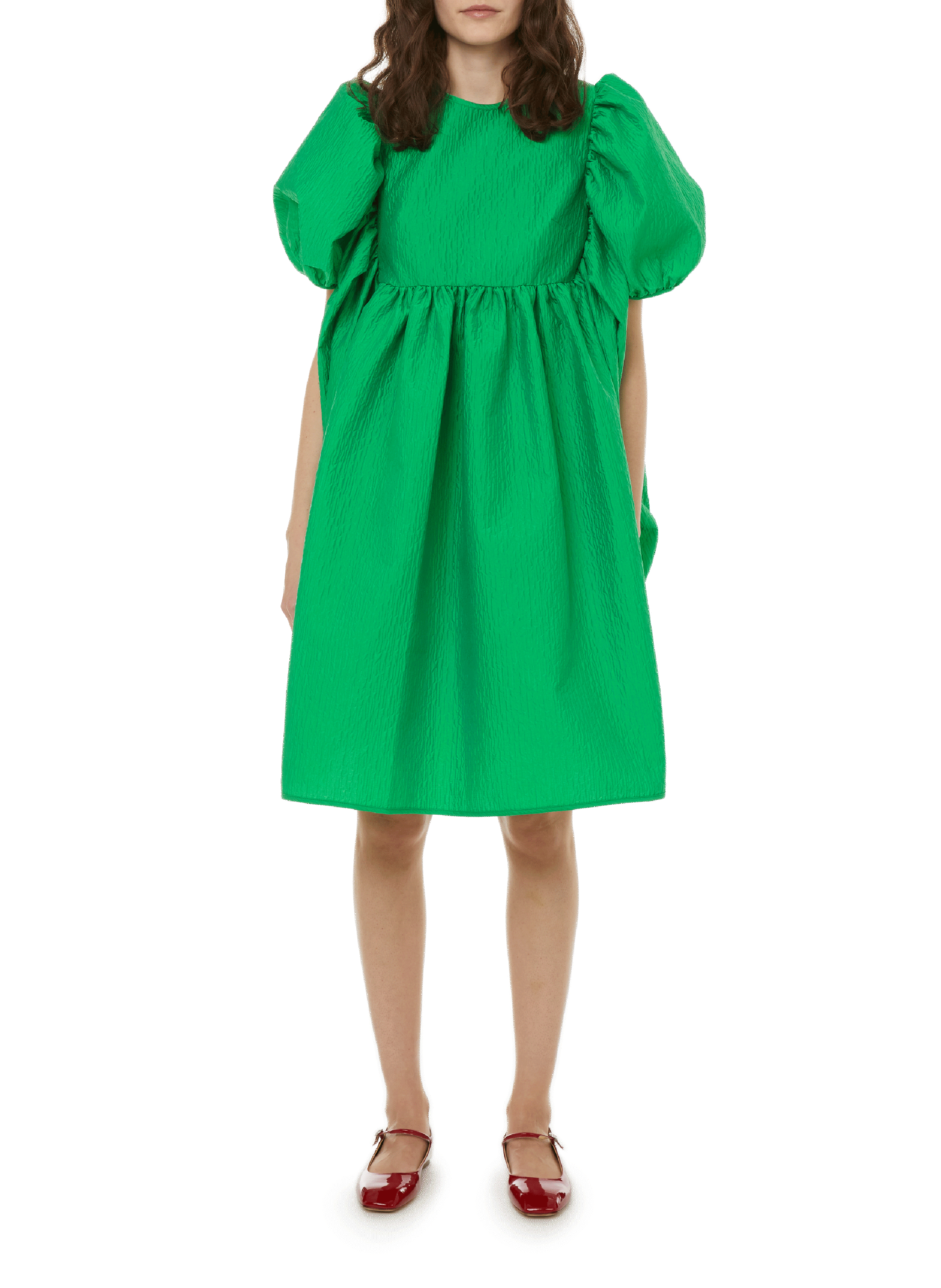 Ballerines Uma en cuir verni AEYDE Rouge