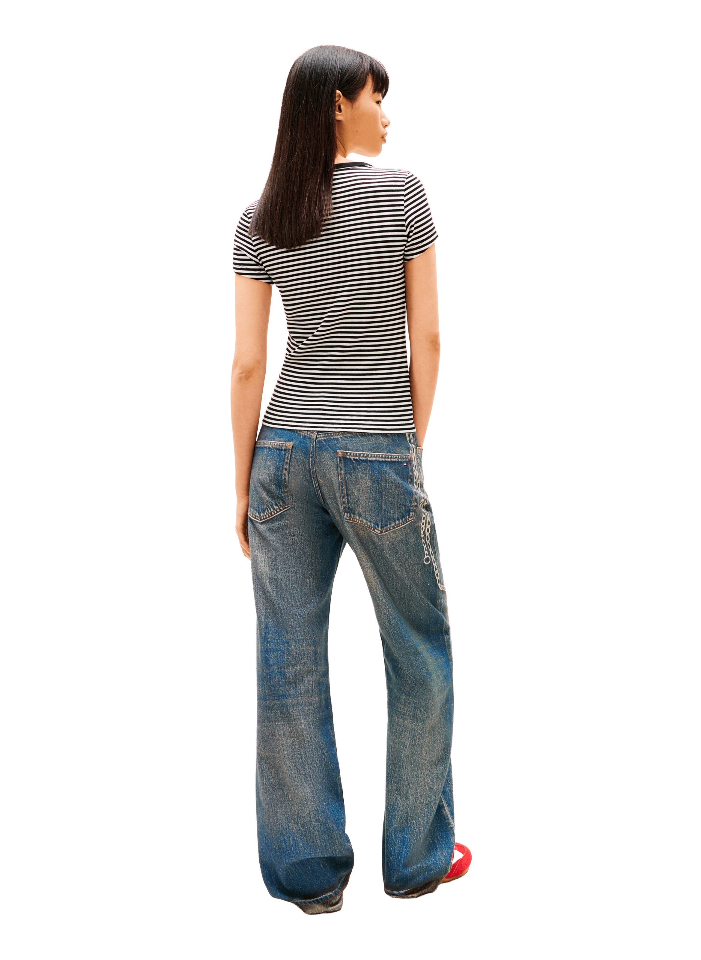 Cotton Top TOMMY HILFIGER Black