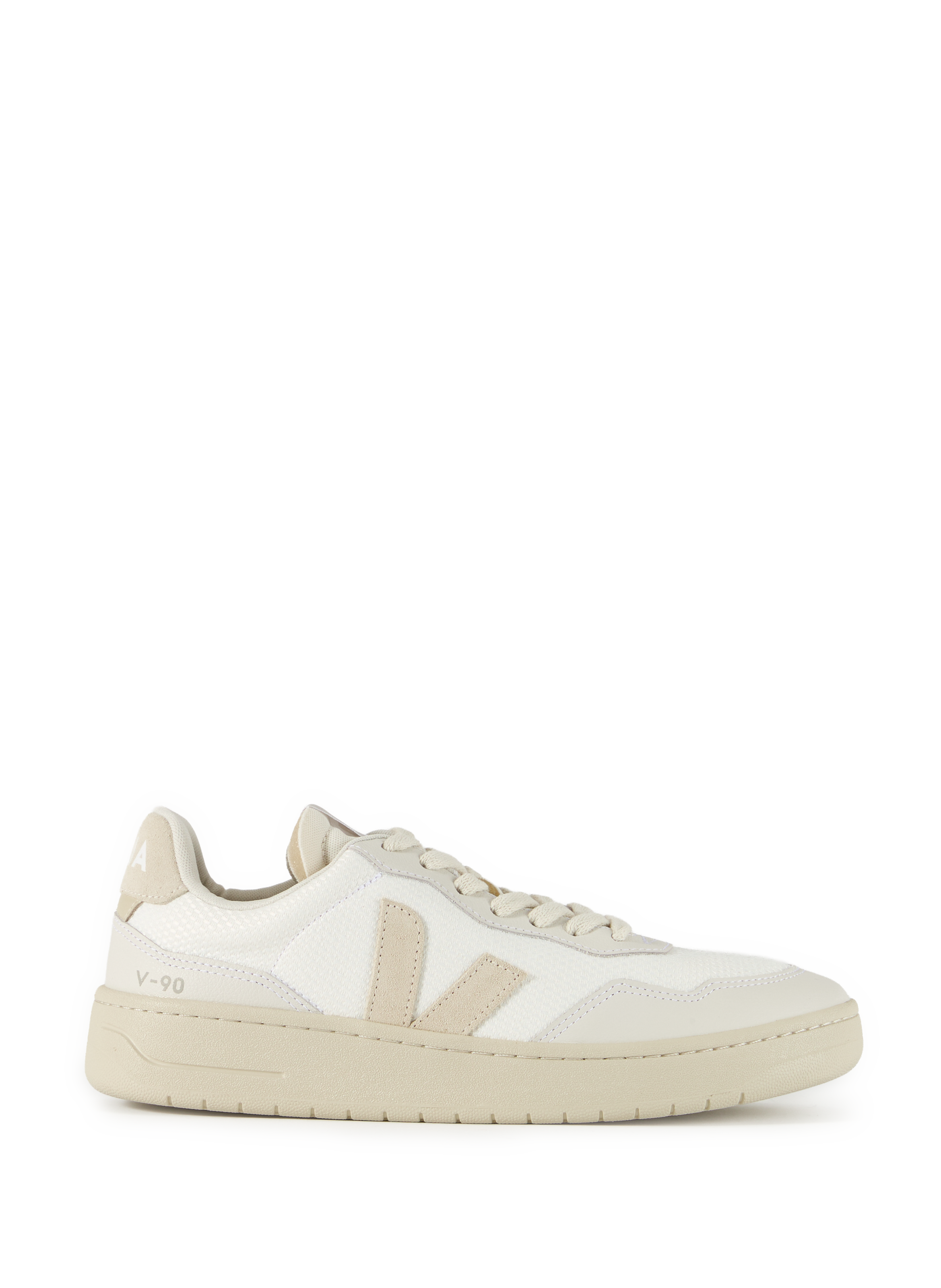 V-90 leather sneakers VEJA White