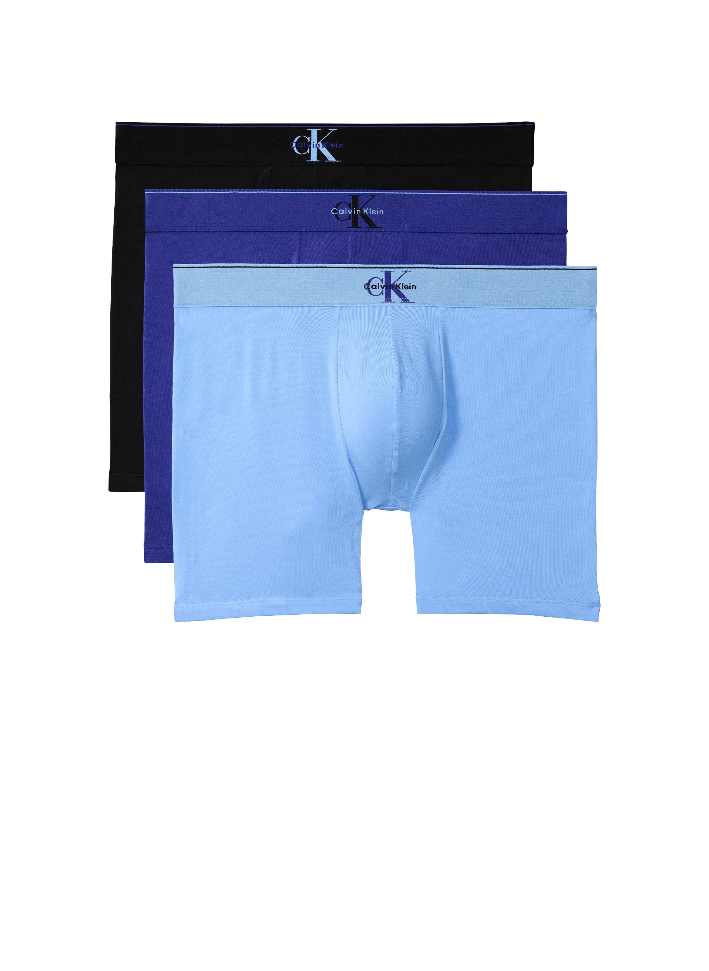 Lot de boxers en coton mélangé CALVIN KLEIN Multicolore