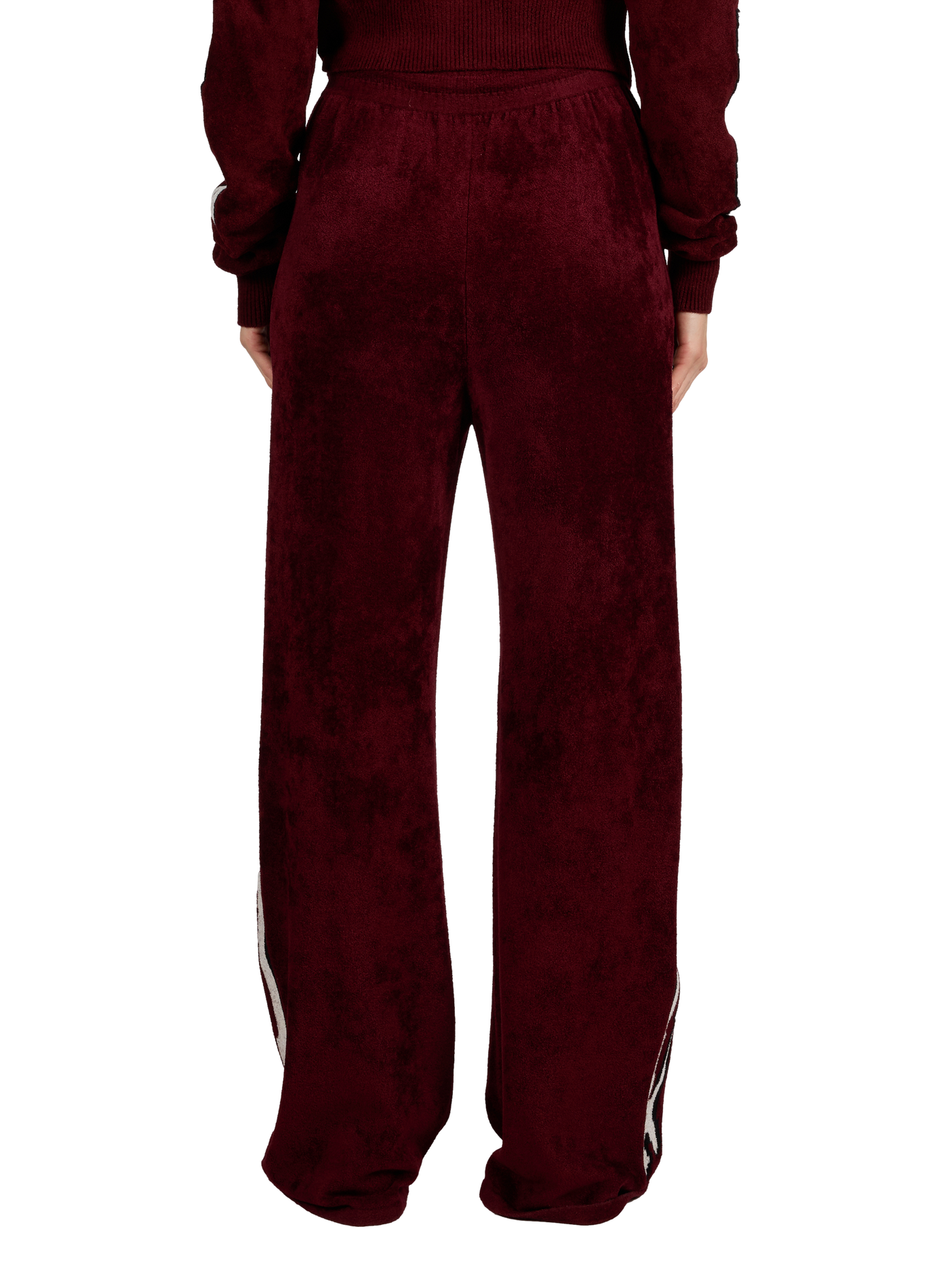 Pantalon de survêtement en velours  AMIRI Rouge