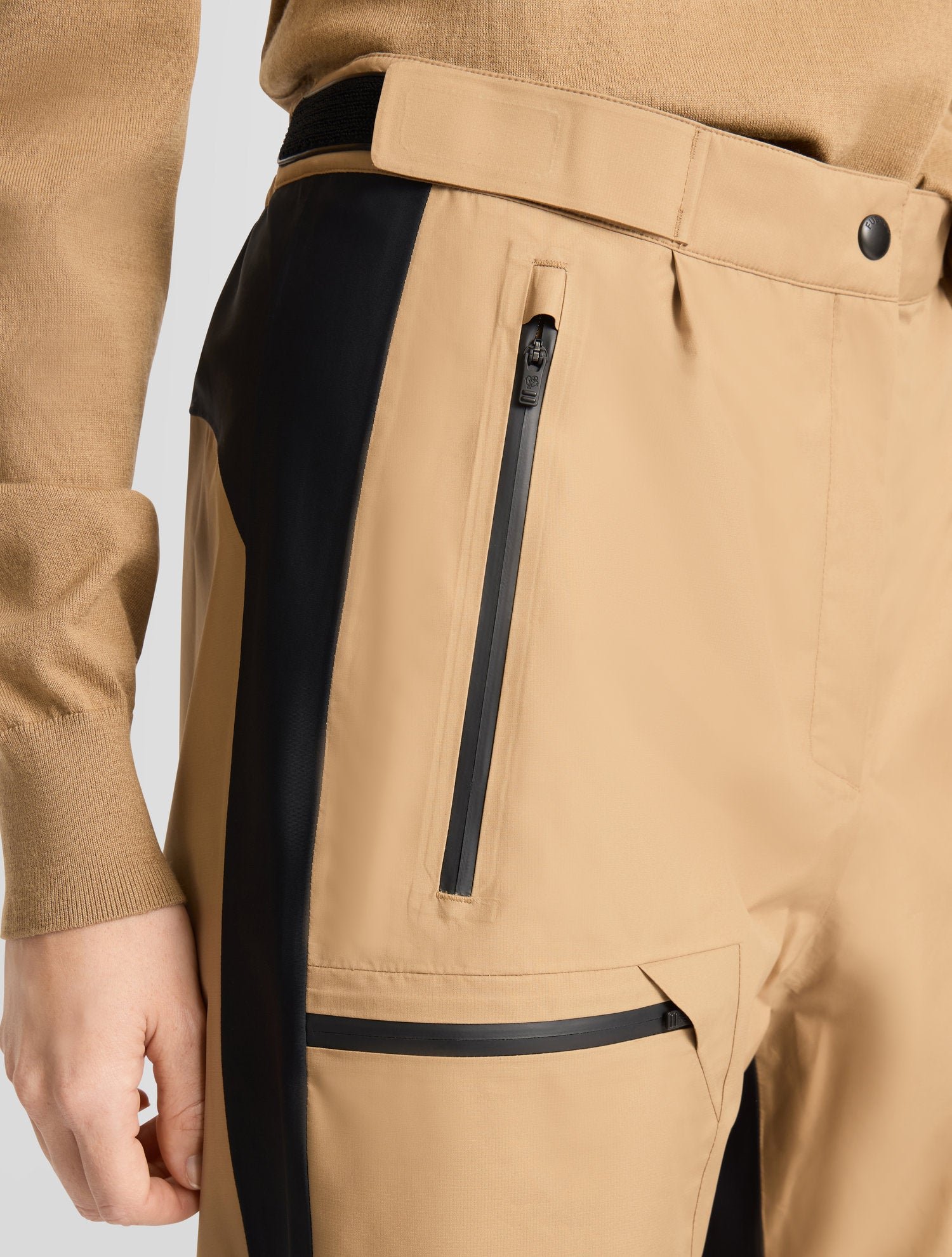 Pantalon rianesy coupe regular FUSALP Noir