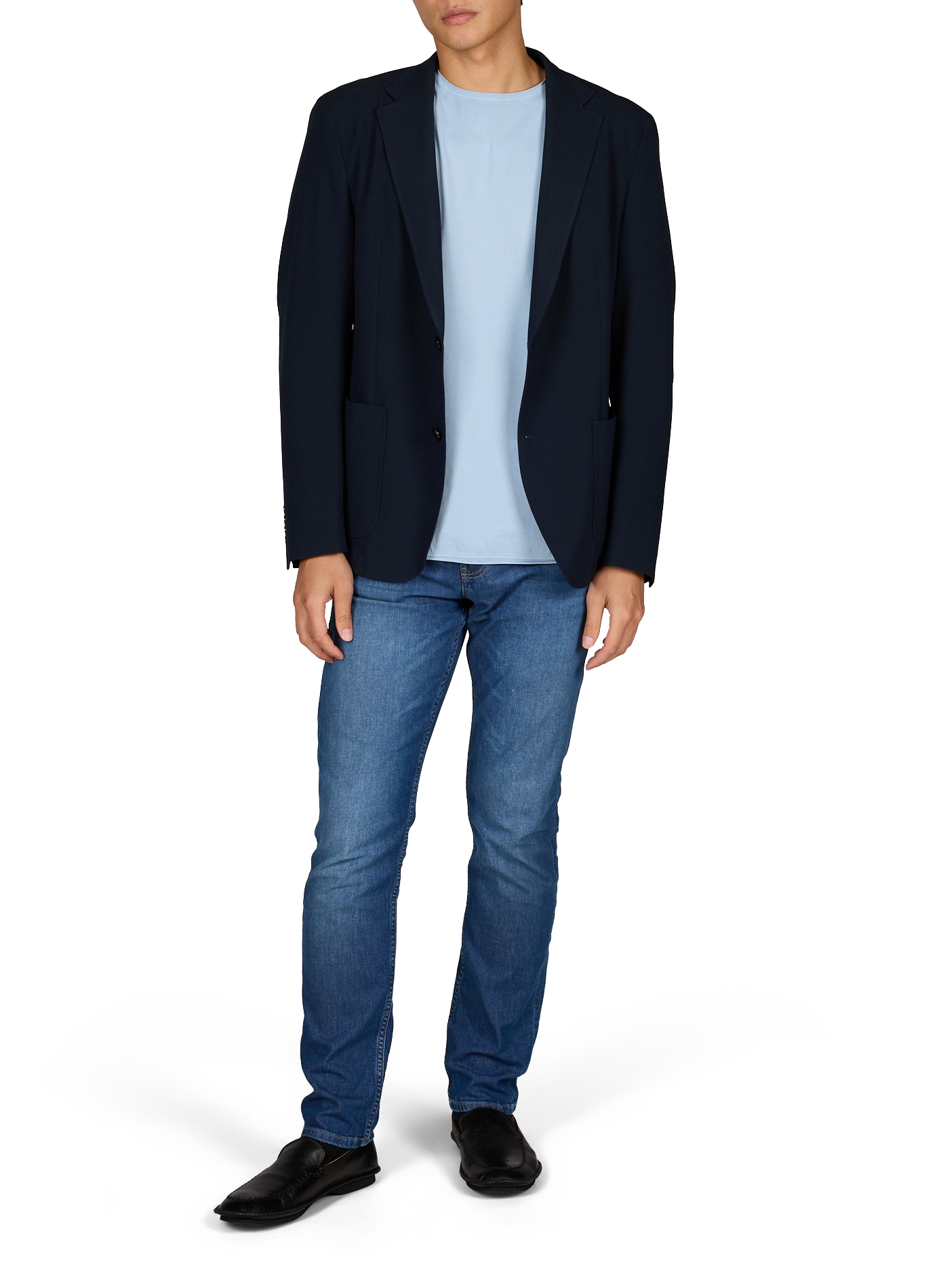 Plain blazer STRELLSON Blue
