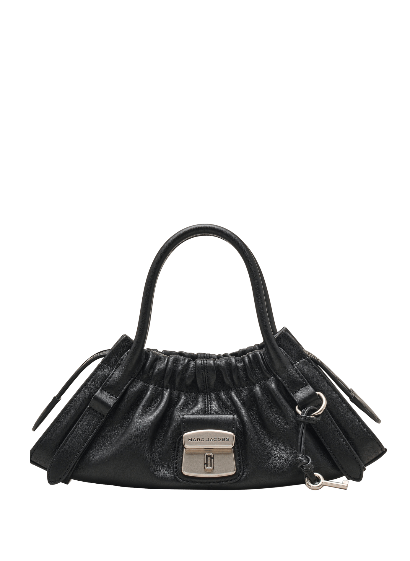 Sac The Cristina Small Satchel en cuir MARC JACOBS Noir