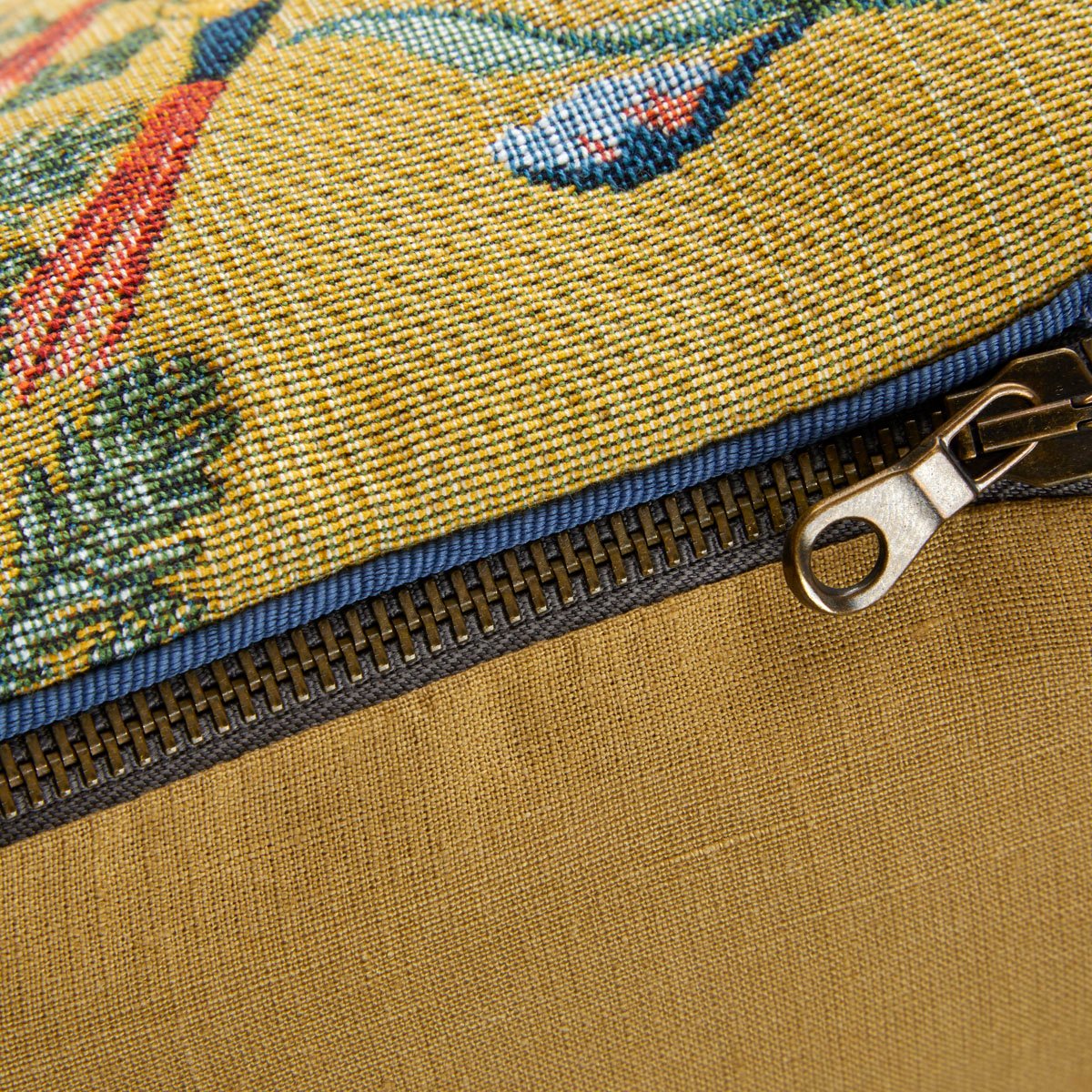 Housse de coussin en coton, ézio YVES DELORME Marron