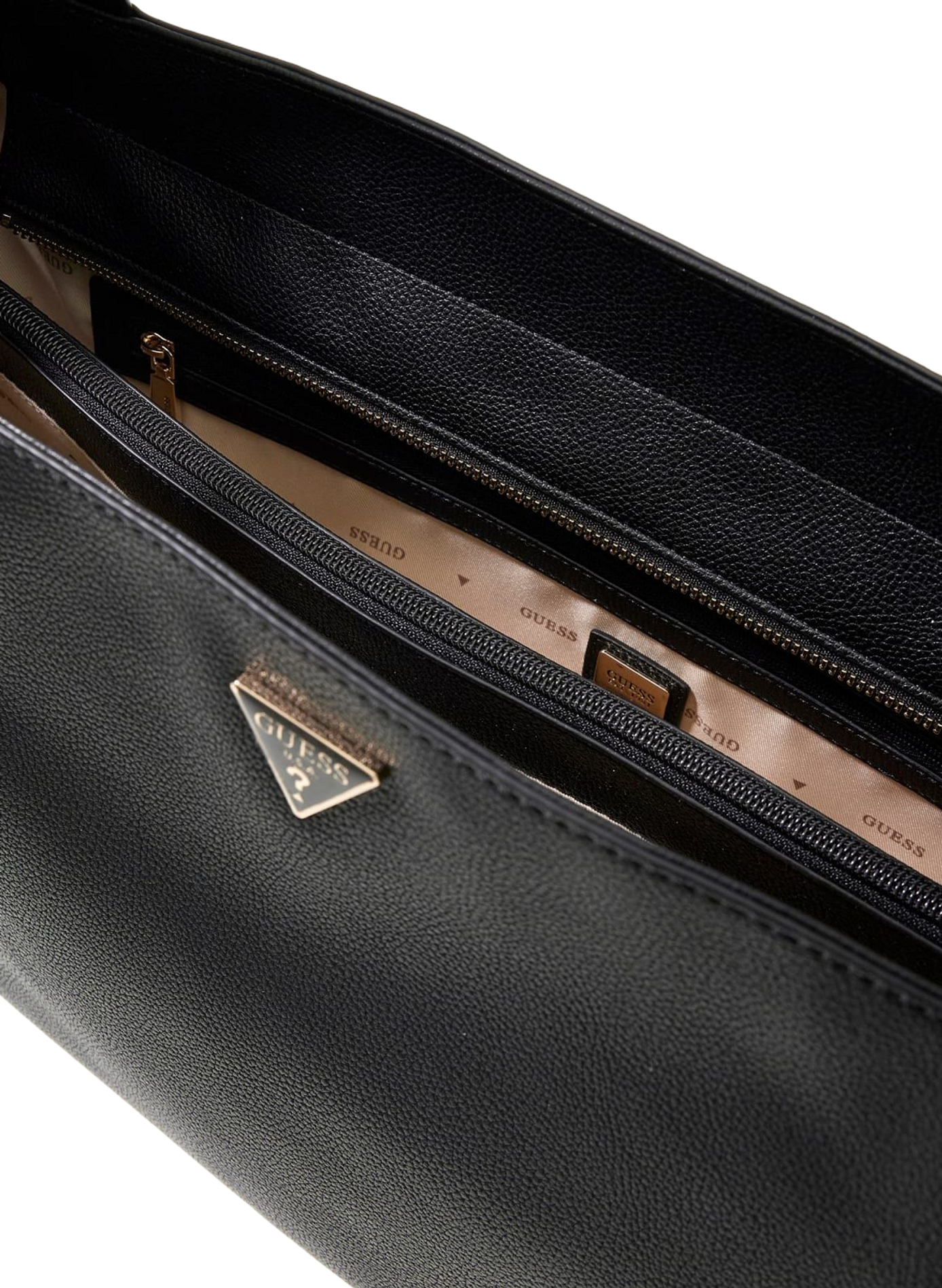 Sac grainé Devon GUESS Noir