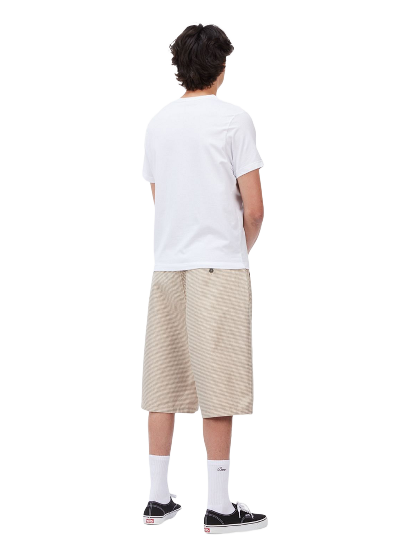 Large patterned Bermuda shorts DIME Beige