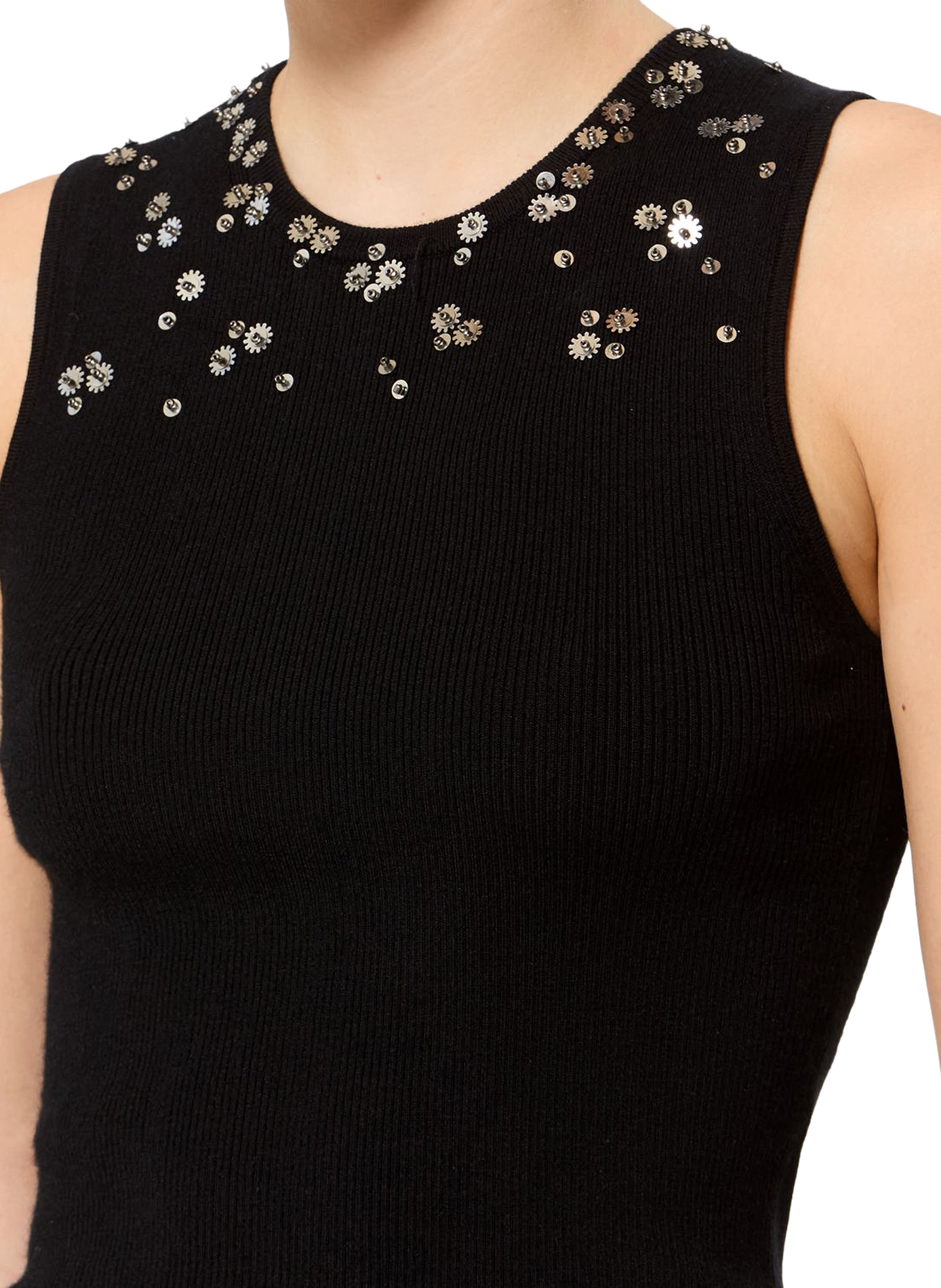 Ärmellose Seidenbluse Apoline ISABEL MARANT Schwarz