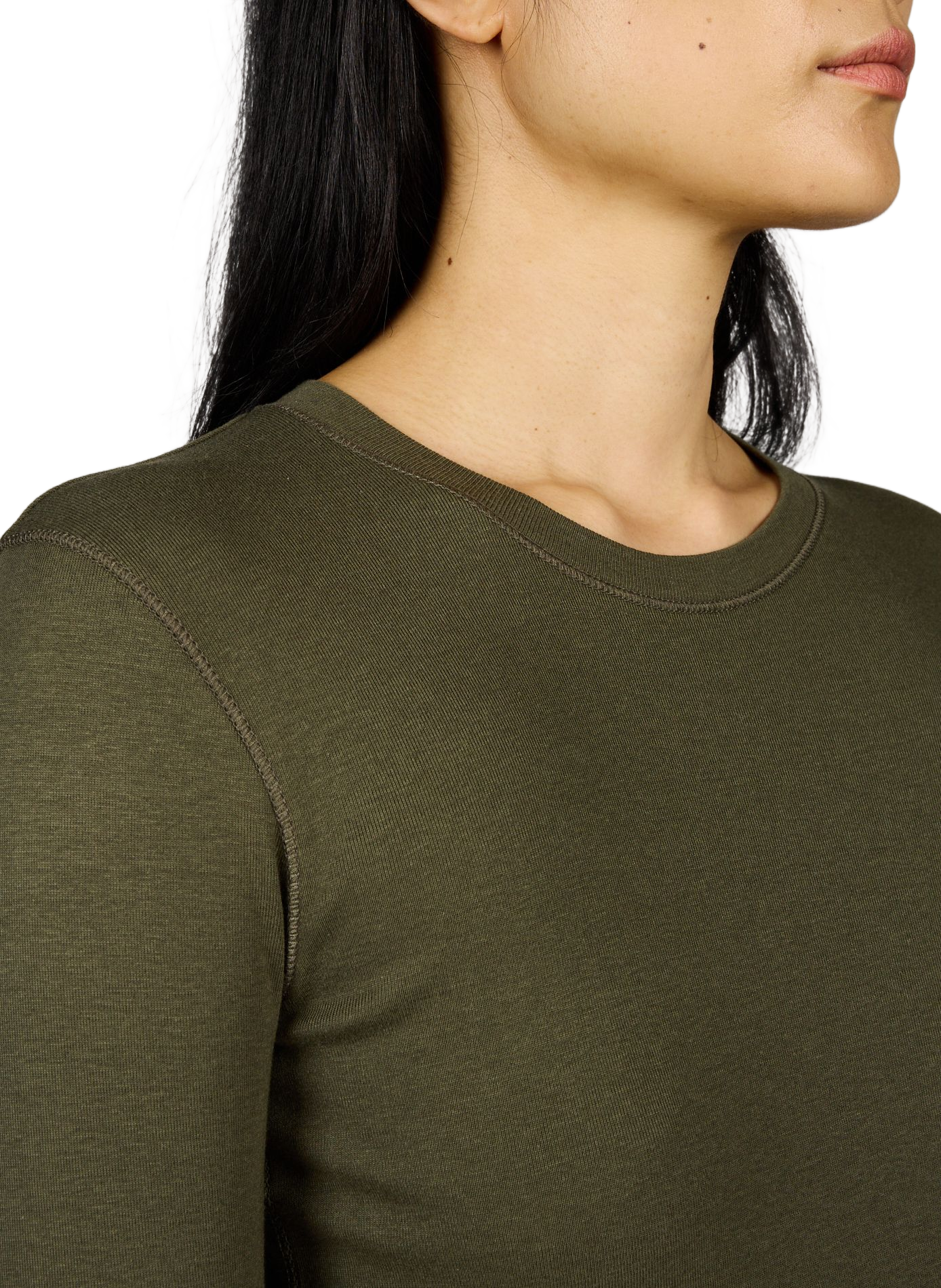 Logo-T-Shirt CLOSED Grun