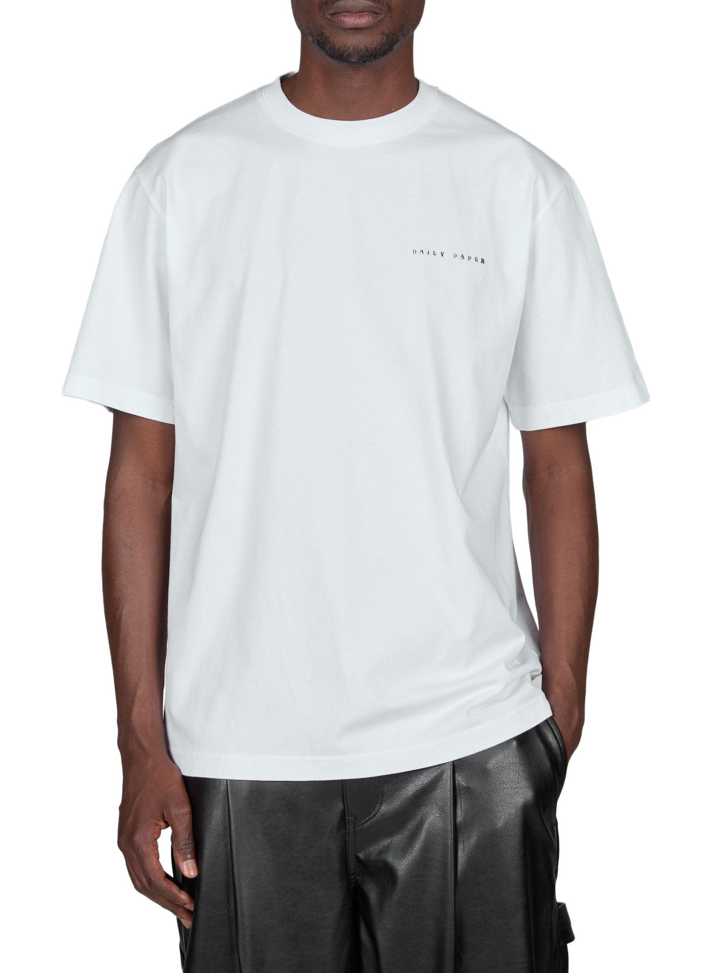 Bedrucktes T-Shirt DAILY PAPER Weiss