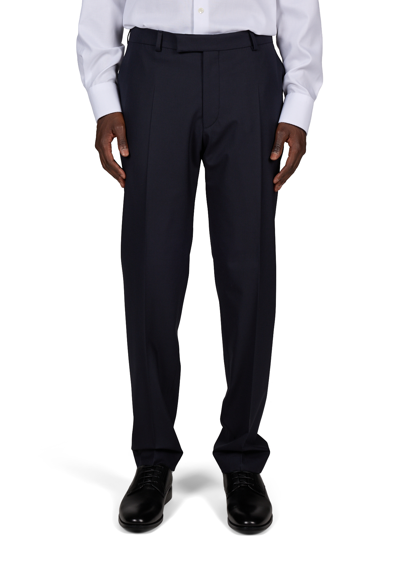 Pantaloni in lana vergine mista PIERRE CARDIN Blu