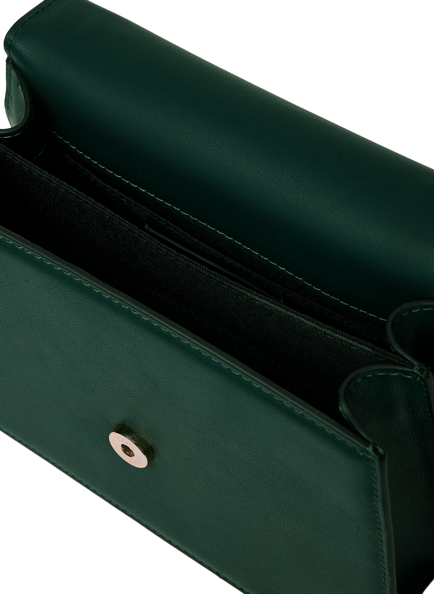 Leren handtas KARL LAGERFELD Groen