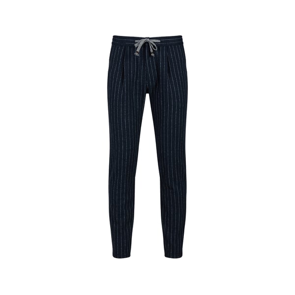 Pantalon droit Thomas Leni rayé à cordons Pantalon droit Thomas Leni rayé à cordons