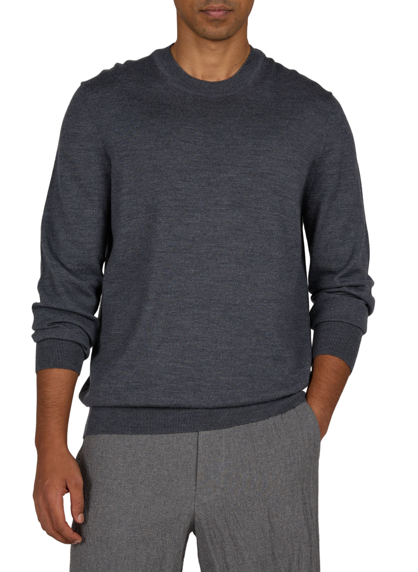 Pull droit en coton NN.07 Gris