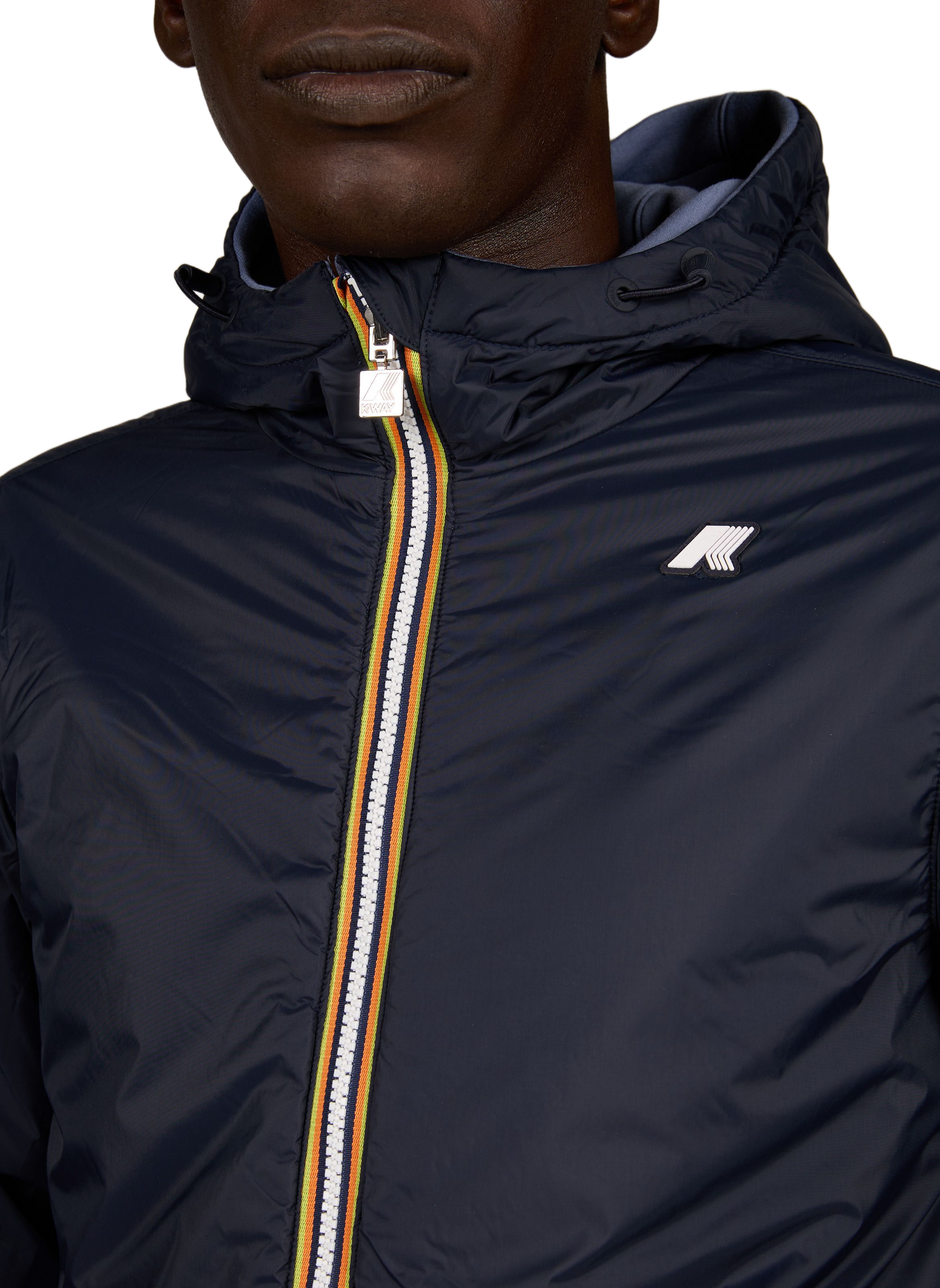 High-neck sweatshirt K-WAY Blue