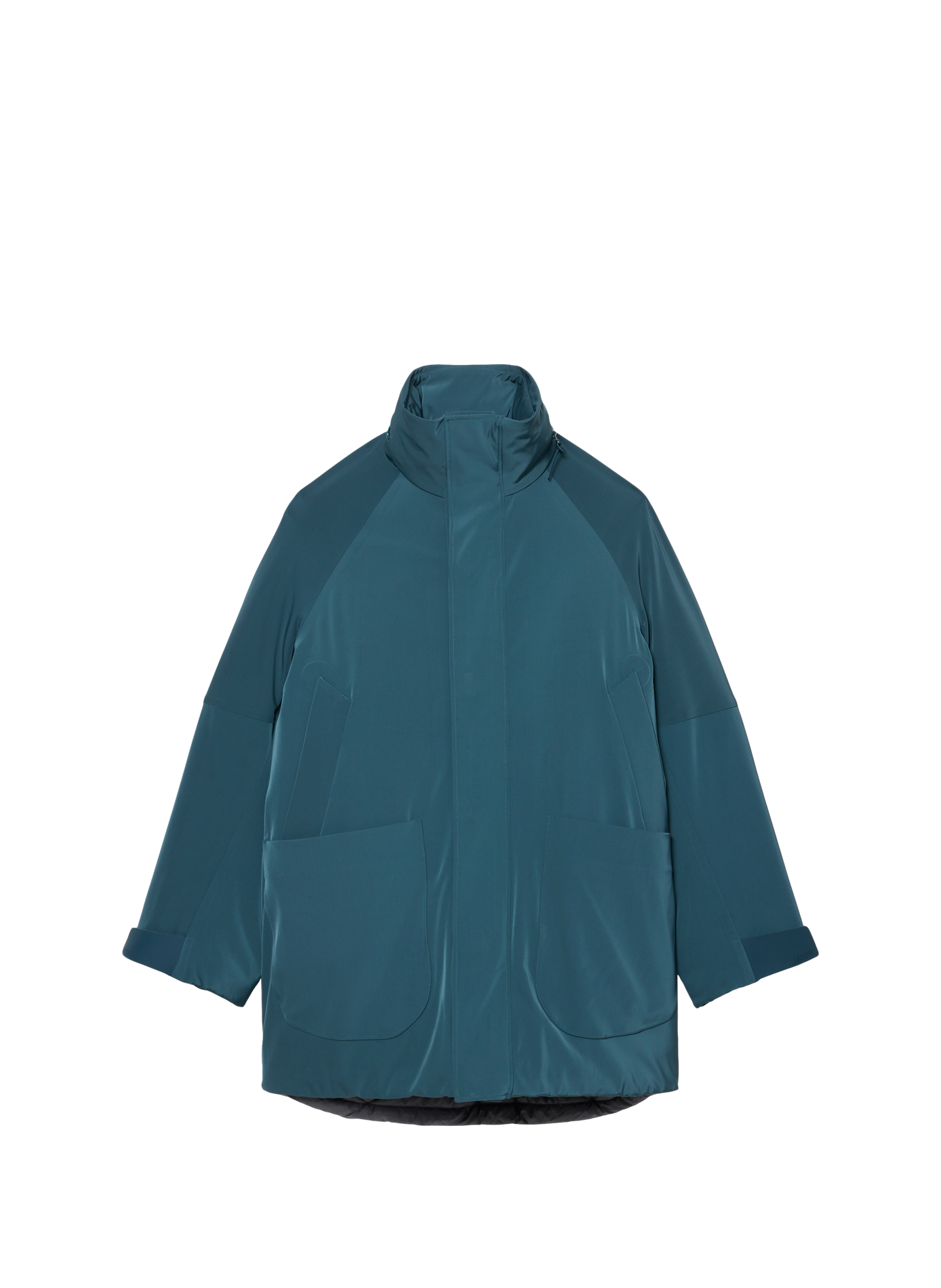 Einfarbiger ORLY Parka mit Stehkragen LACOSTE Blau