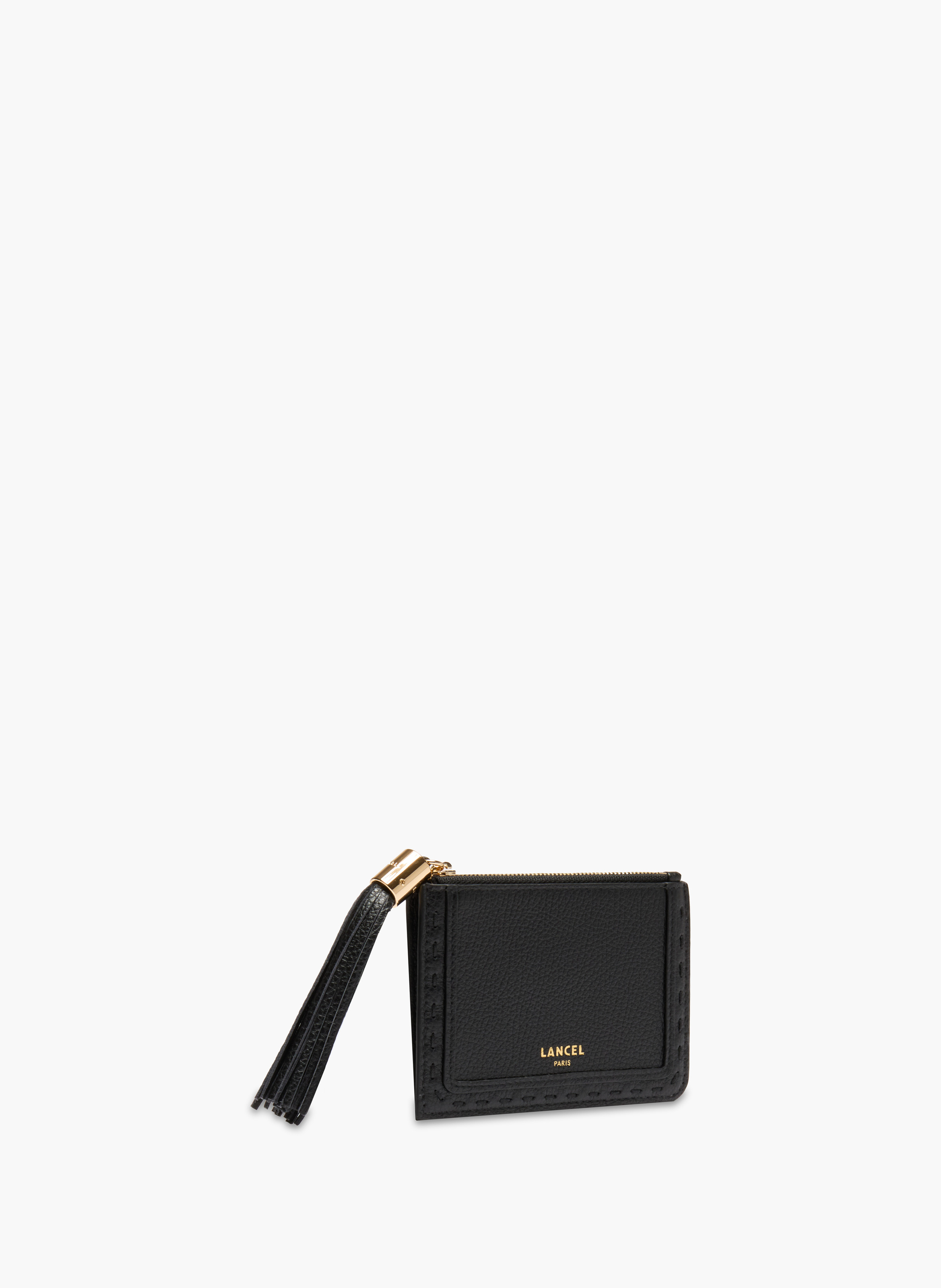 Porte-cartes premier flirt de lancel en cuir LANCEL Noir