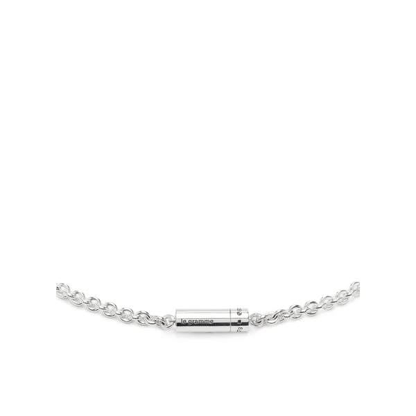 Collier 27g en argent poli