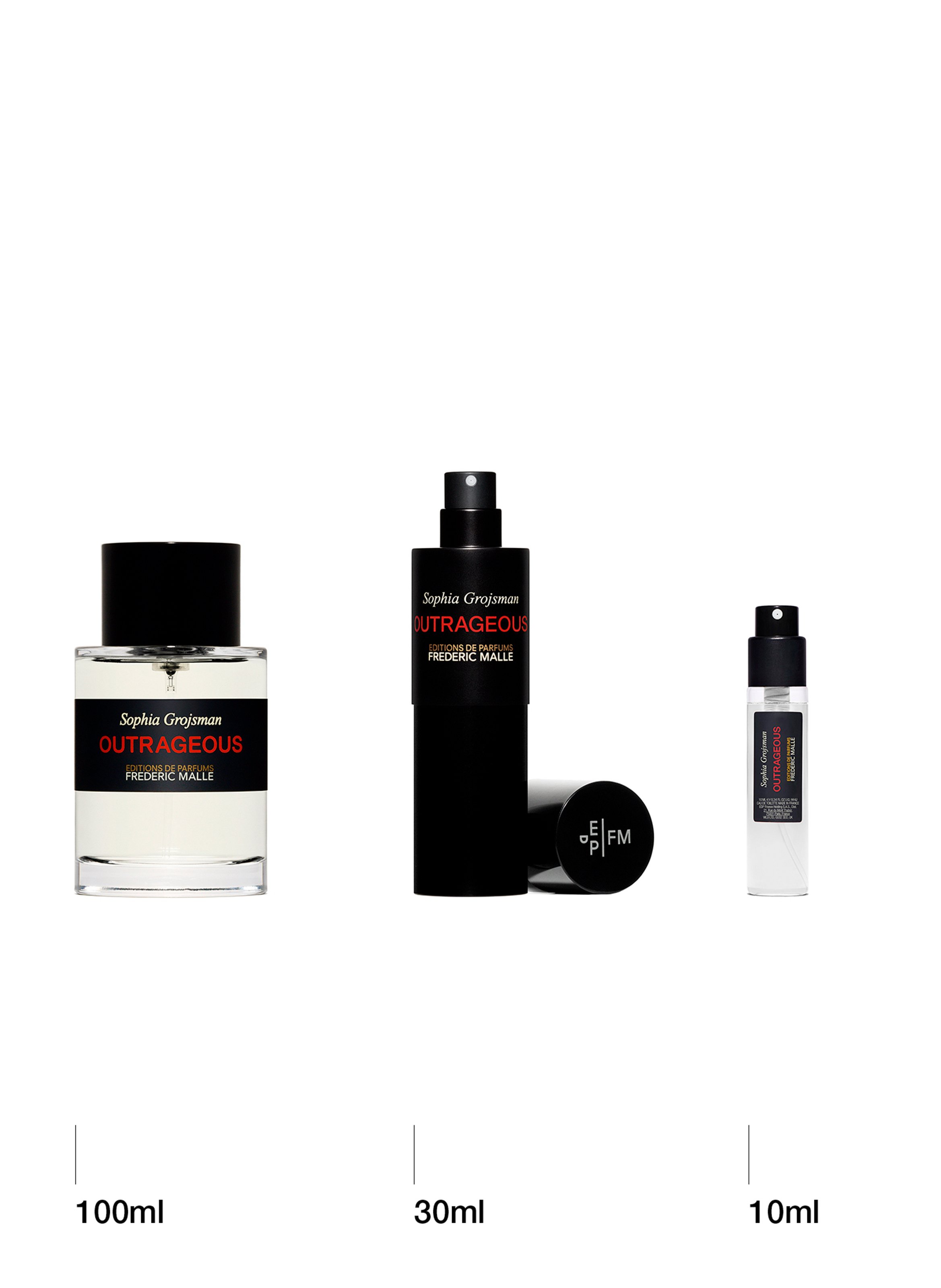 Outrageous Eau de Parfum by Sophia Grojsman  EDITIONS DE PARFUMS FREDERIC MALLE No color