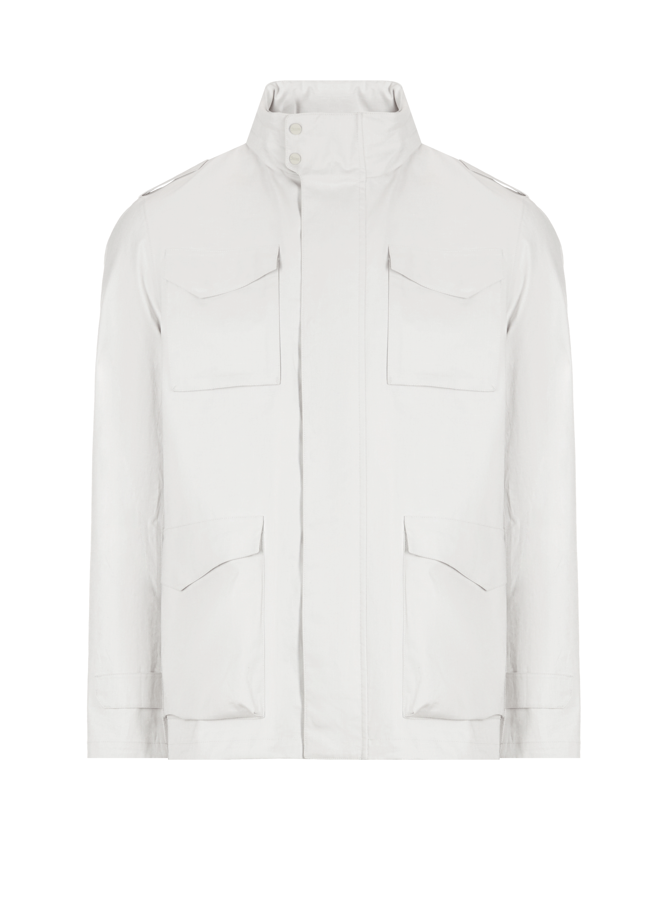 Laminar linen jacket HERNO Grey