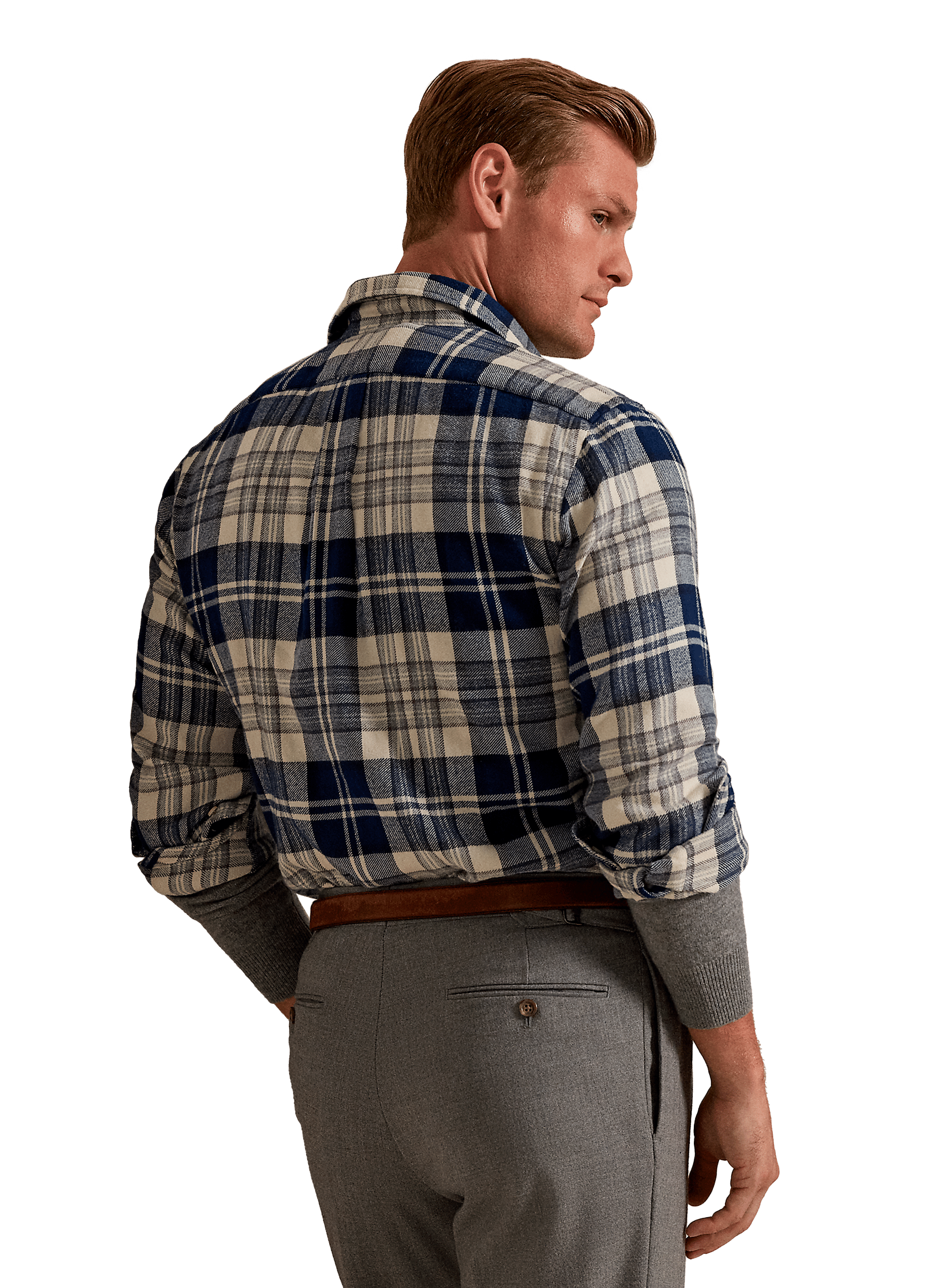 Chemise en coton POLO RALPH LAUREN Bleu