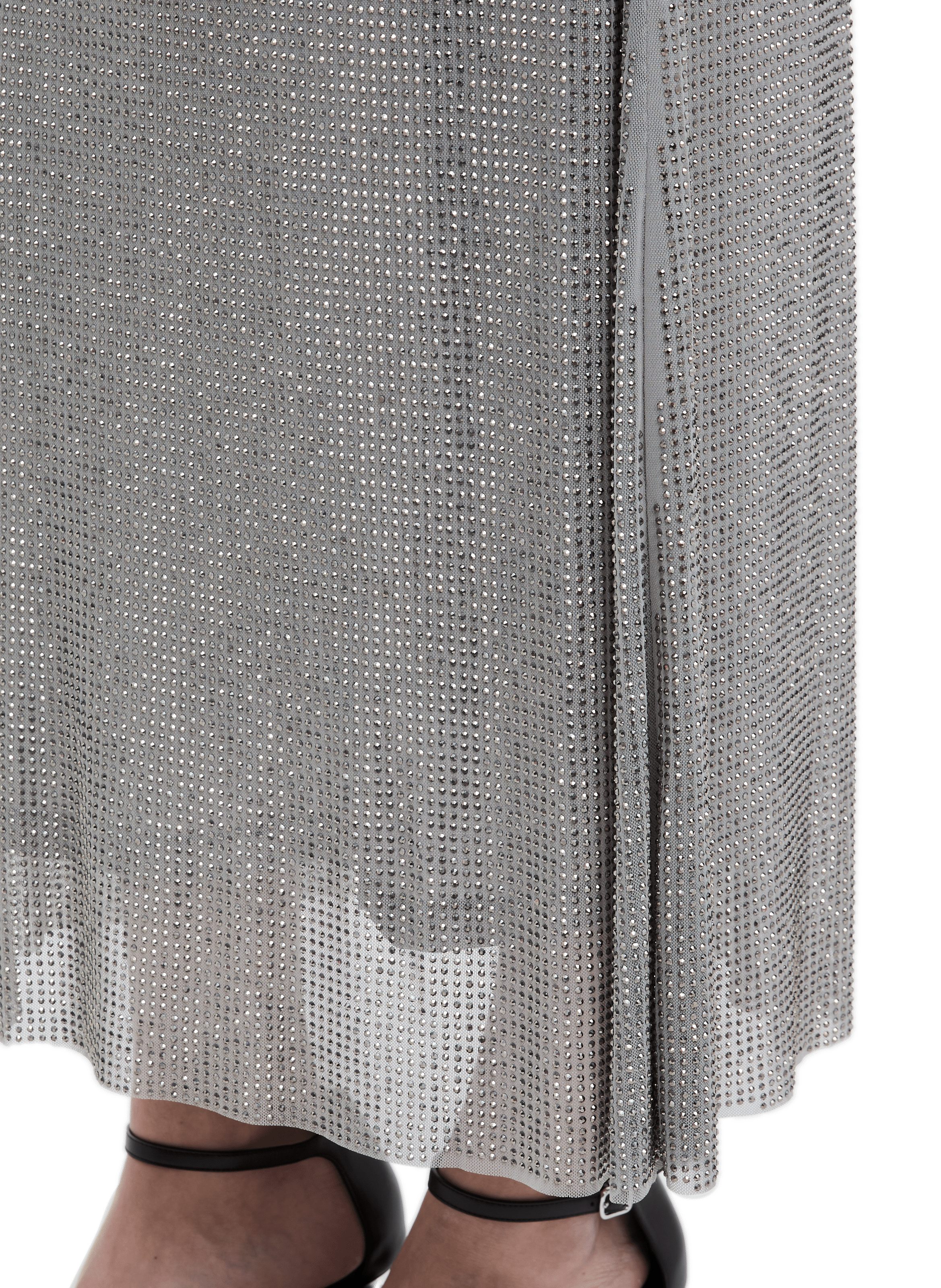 Jupe longue Sahannan SAMSOE SAMSOE Gris