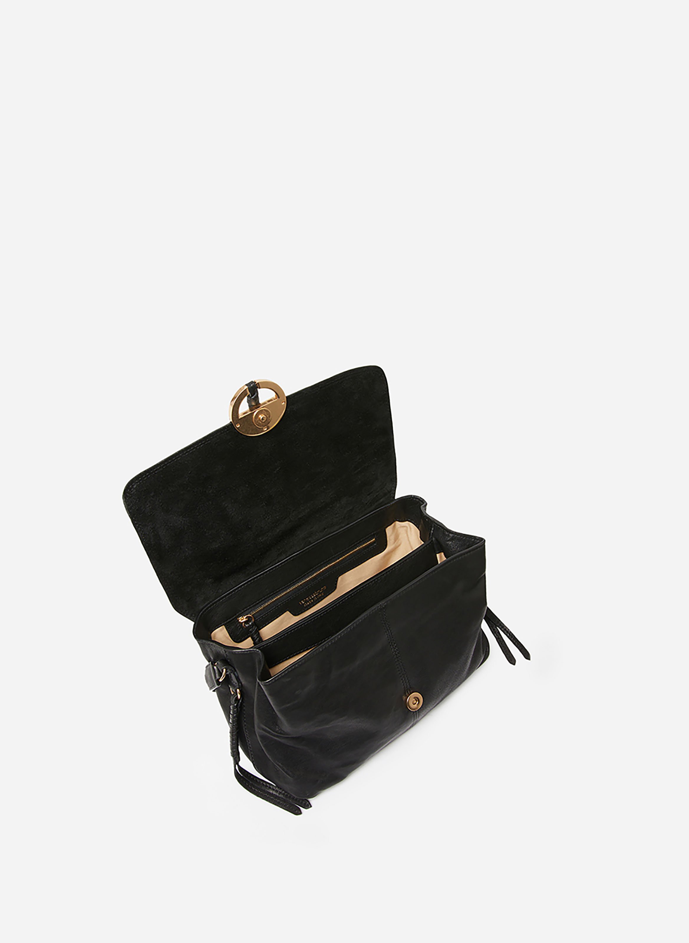 Grand sac othilia en cuir VANESSA BRUNO Noir