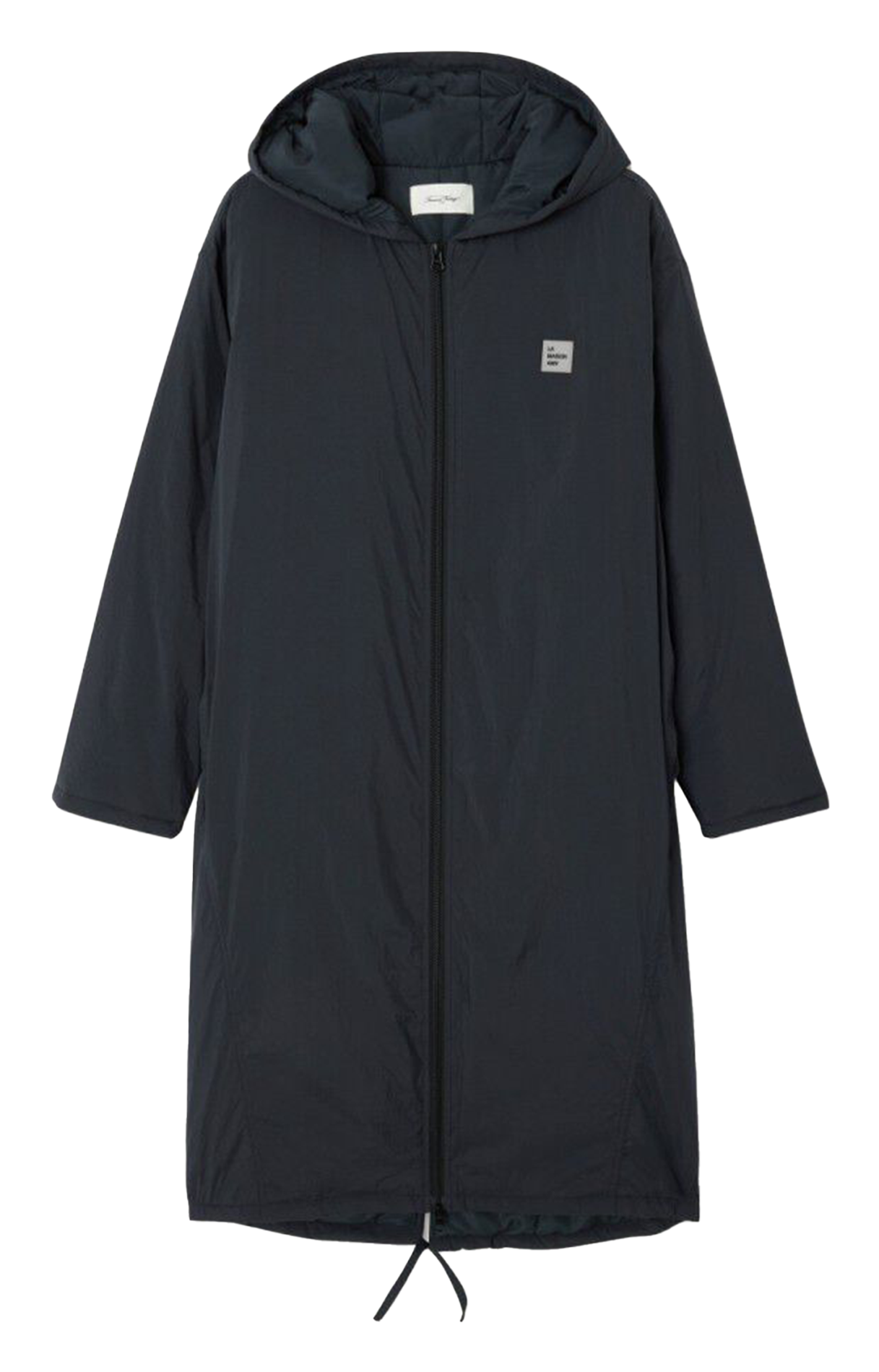 Parka longue à capuche zotcity AMERICAN VINTAGE Noir